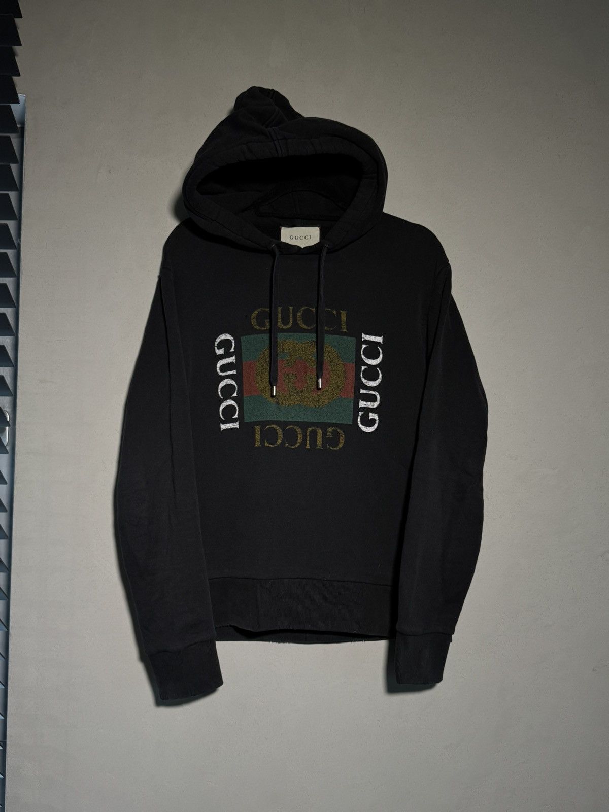Designer × Gucci Gucci vintage fake logo Hoodie Size US M / EU 48-50 / 2 - 1 Thumbnail