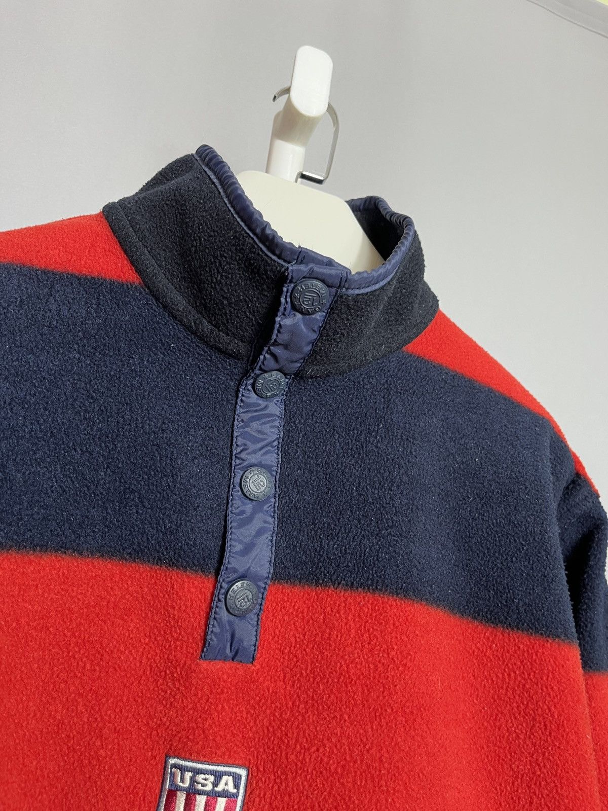 Gant × Vintage GANT RUGGER FLEECE USA Embroidery Logo Half Snap Oversize Size US M / EU 48-50 / 2 - 3 Thumbnail