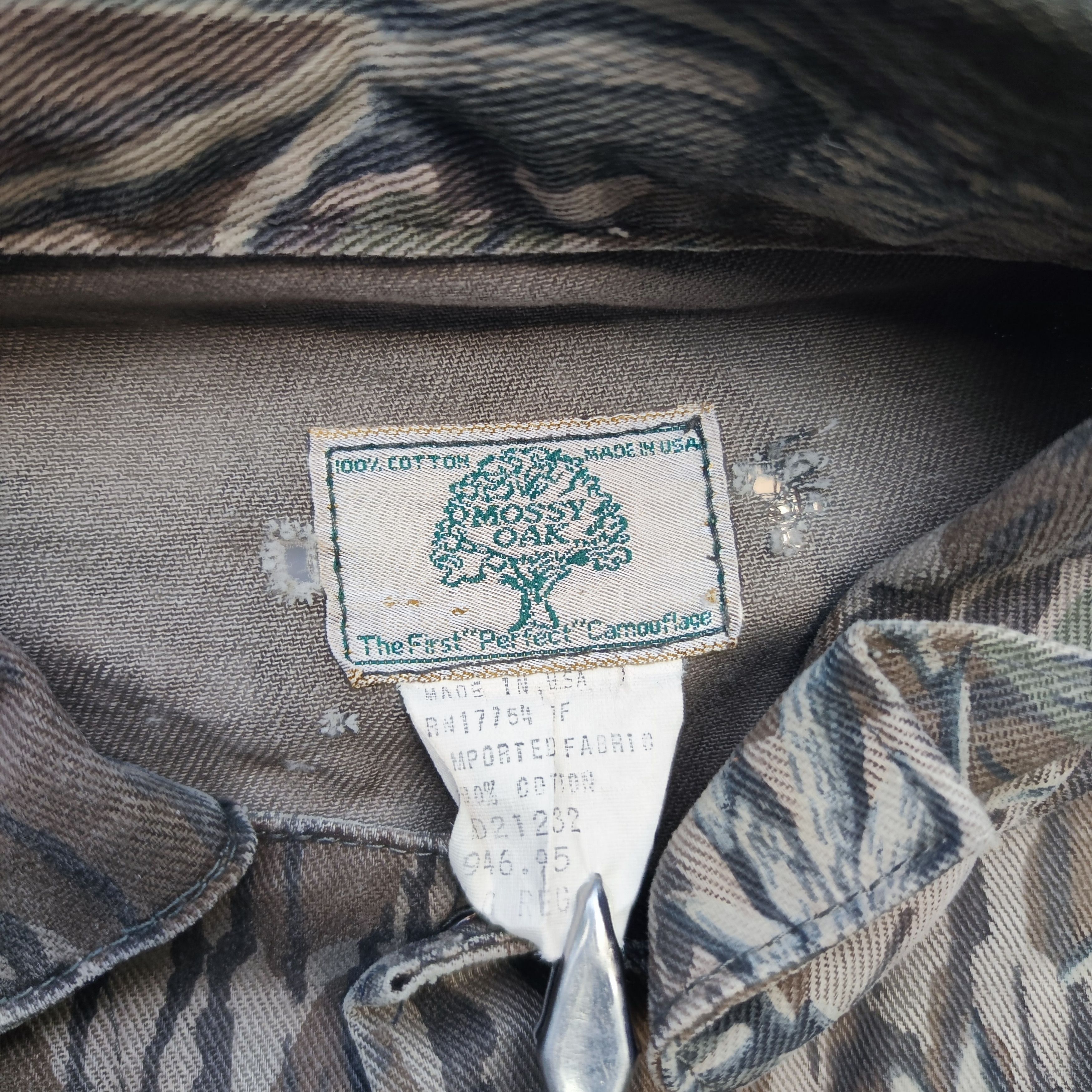 Mossy Oaks × Vintage Mossy Oak Full Foliage Camo Hunting Cotton Coveralls LG Size US 44 / EU 60 - 3 Thumbnail