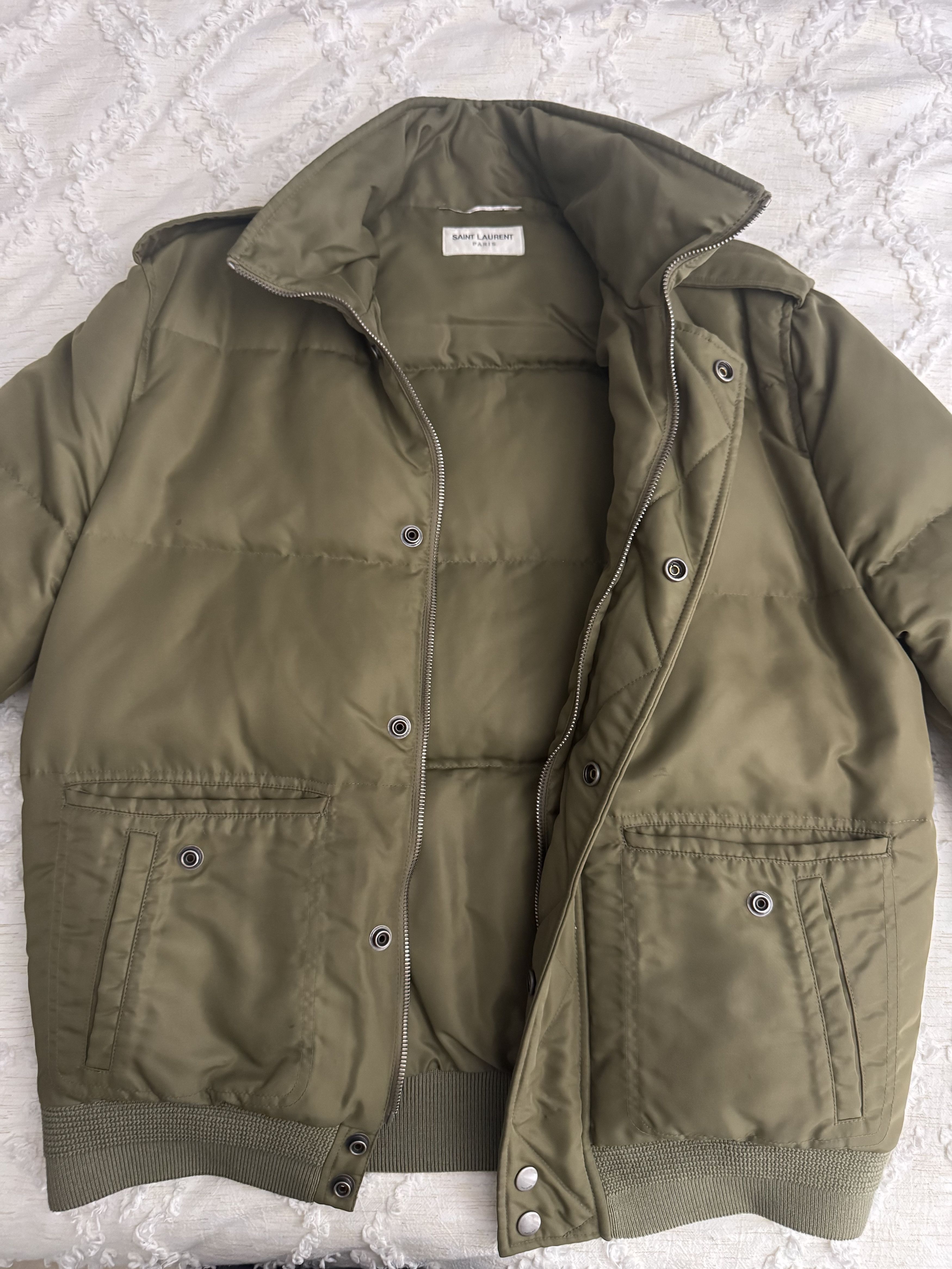 Saint Laurent Paris Saint Laurent Bomber jacket Size US M / EU 48-50 / 2 - 2 Thumbnail