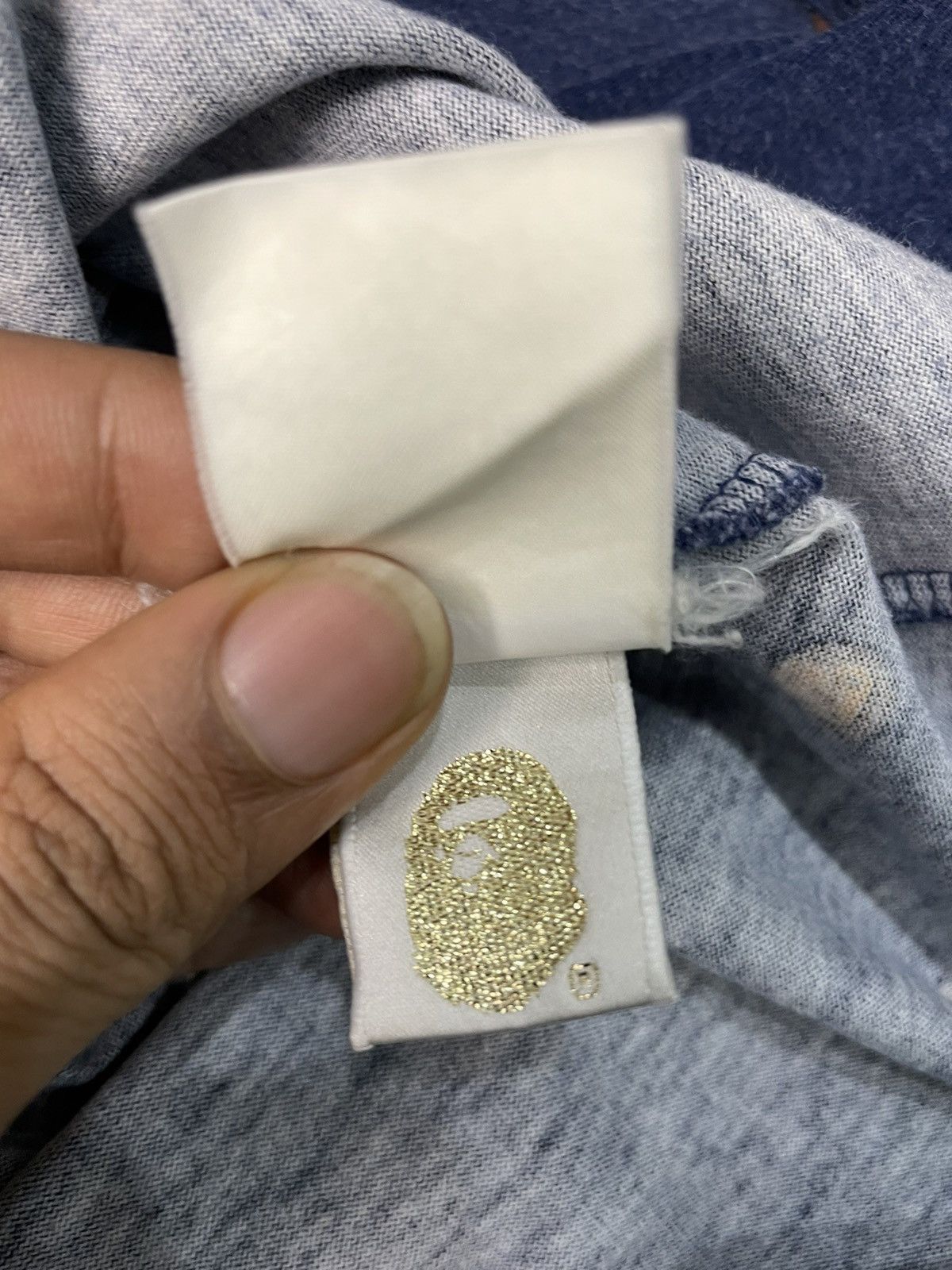 Bape Vintage Bape Multilogo Shirt Size S / US 4 / IT 40 - 5 Thumbnail