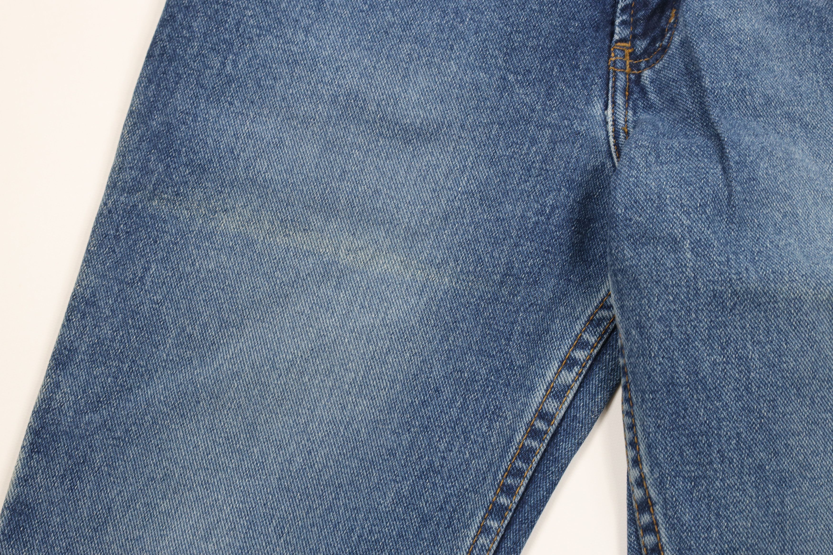 Vintage Vintage 90s Y2K Streetwear Flared Wide Leg Denim Jeans Blue Size 27" / US 4 / IT 40 - 5 Thumbnail