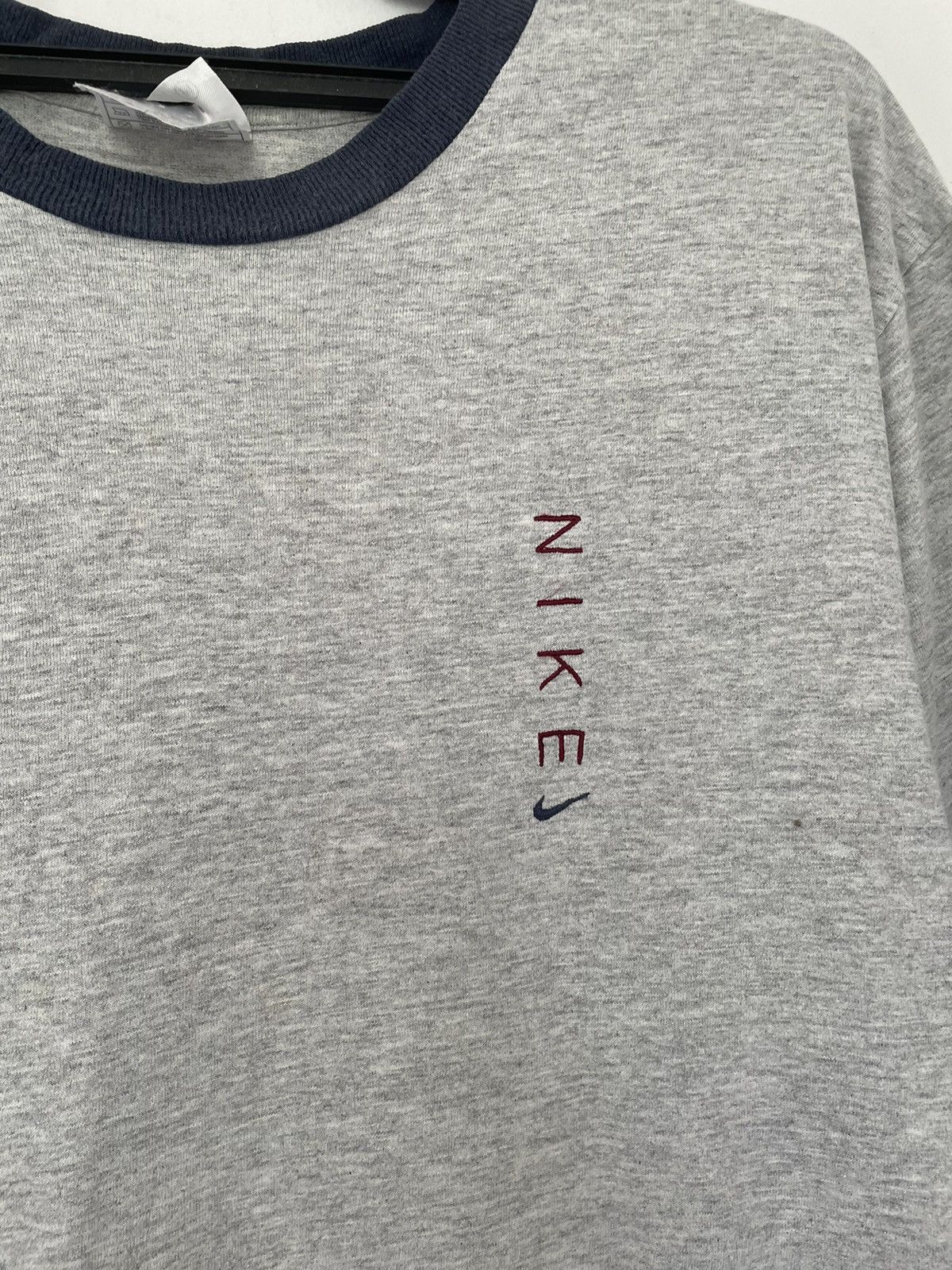 Nike × Vintage VINTAGE NIKE RINGER TEE Size US M / EU 48-50 / 2 - 2 Thumbnail