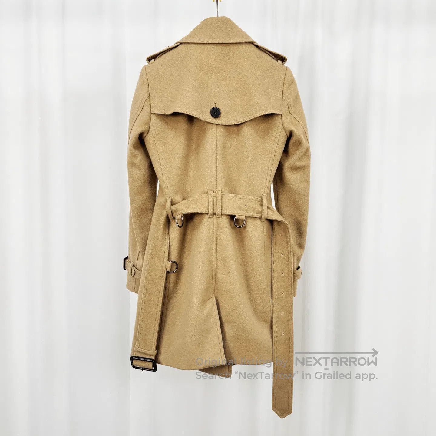 Burberry Burberry Camel Wool Double. Size M / US 6-8 / IT 42-44 - 2 Thumbnail