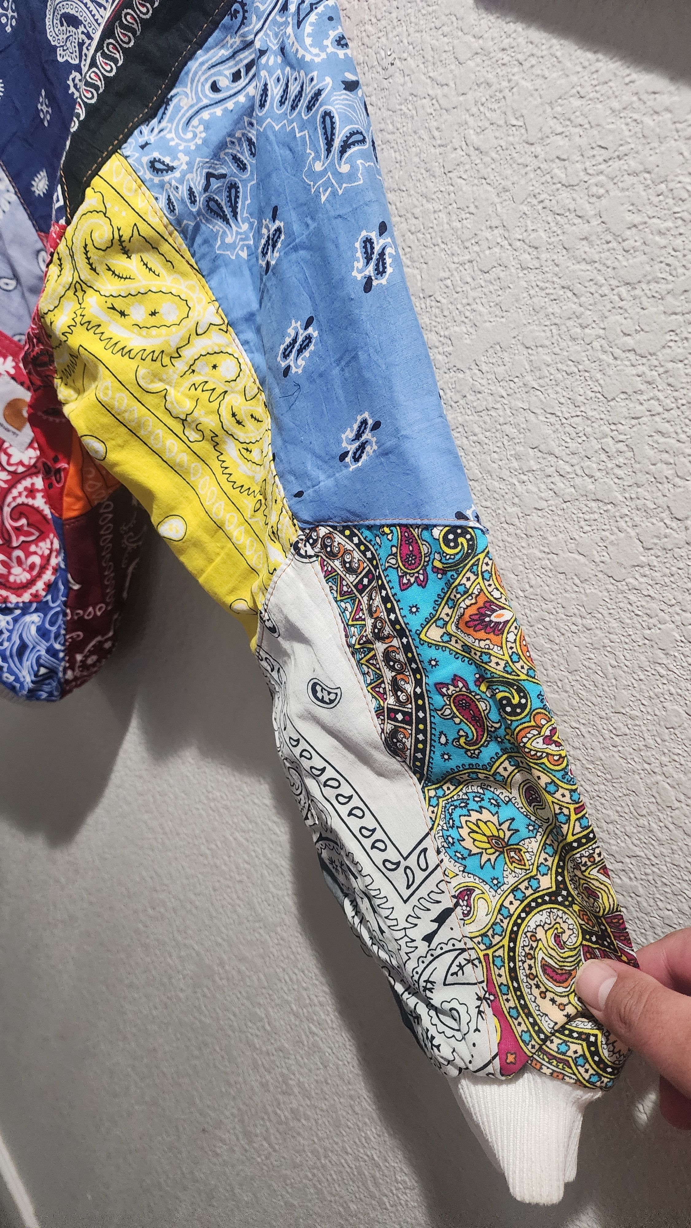 Carhartt Custom Carhartt Bandana Paisley Jacket Size US XL / EU 56 / 4 - 6 Thumbnail