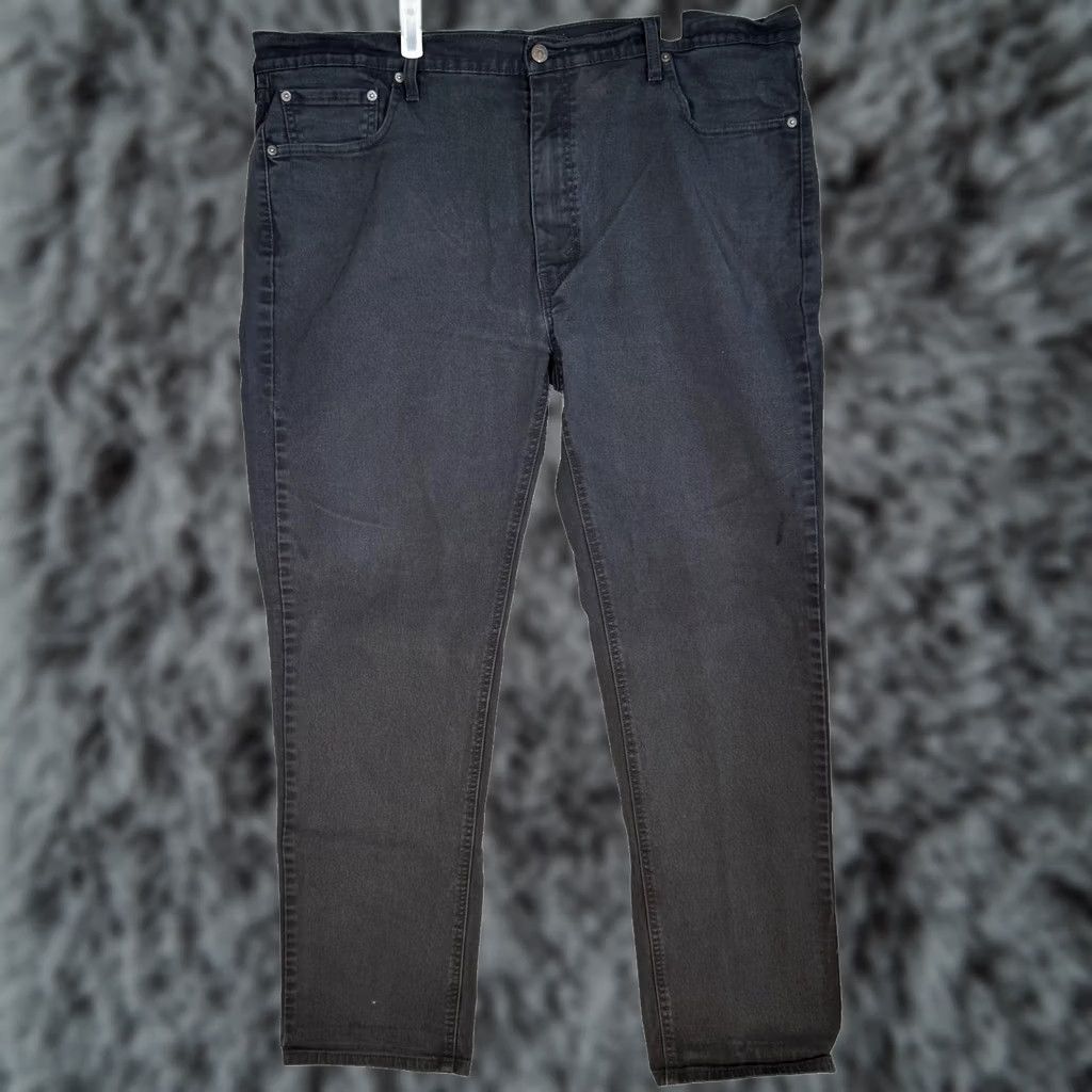 Levi's VINTAGE Levis 541 Jeans Mens 42x32 Black Athletic Taper Stretch Denim 5 Pocket Size US 42 / EU 58 - 1 Thumbnail