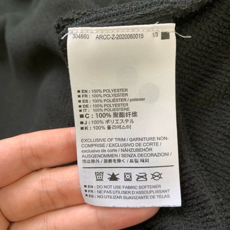 Arc'teryx Arcteryx Delta LT Black Fleece Jacket Size US XL / EU 56 / 4 - 6 Thumbnail