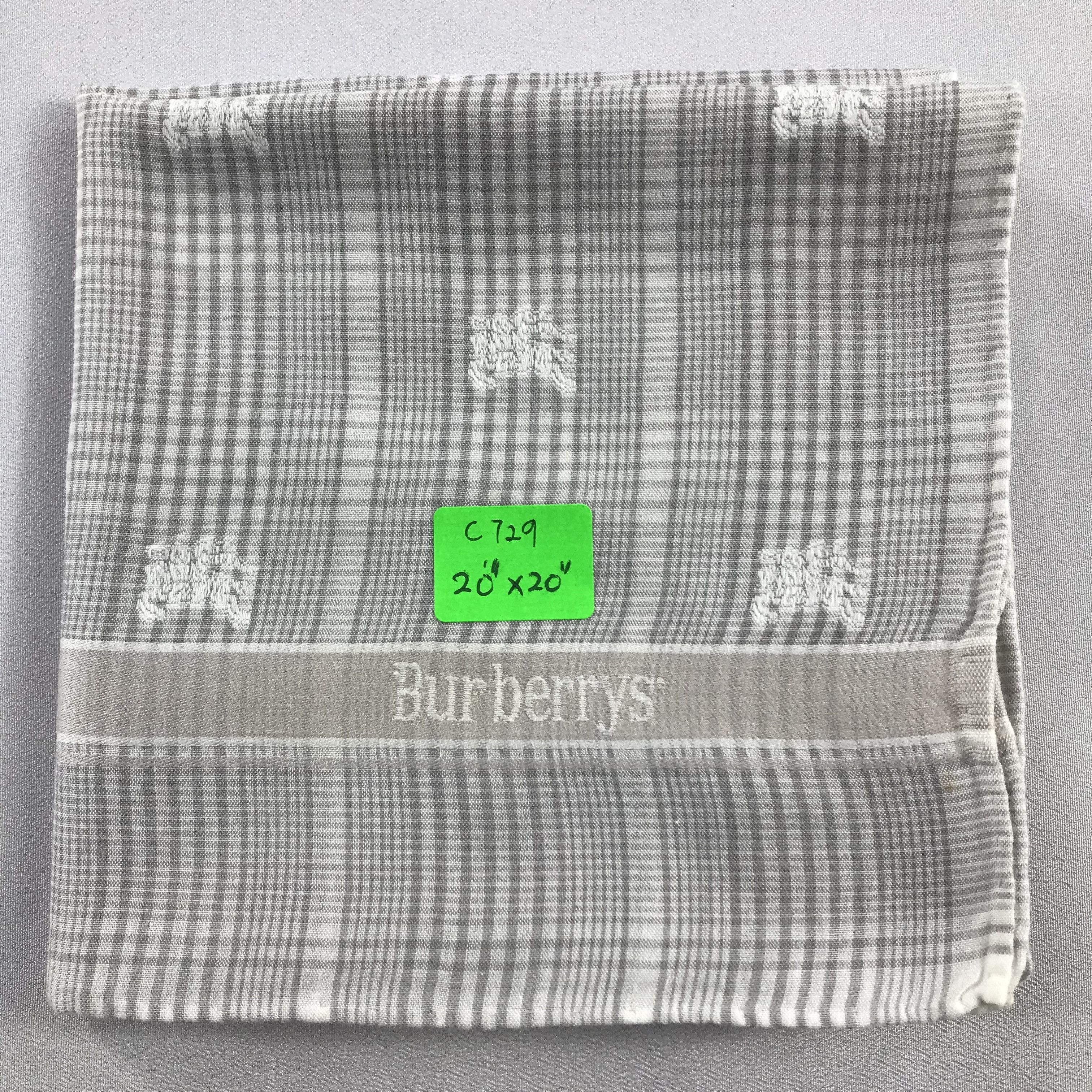 Burberry Burberry Handkerchief / Bandana / Neckerchief C729 Size ONE SIZE - 7 Thumbnail