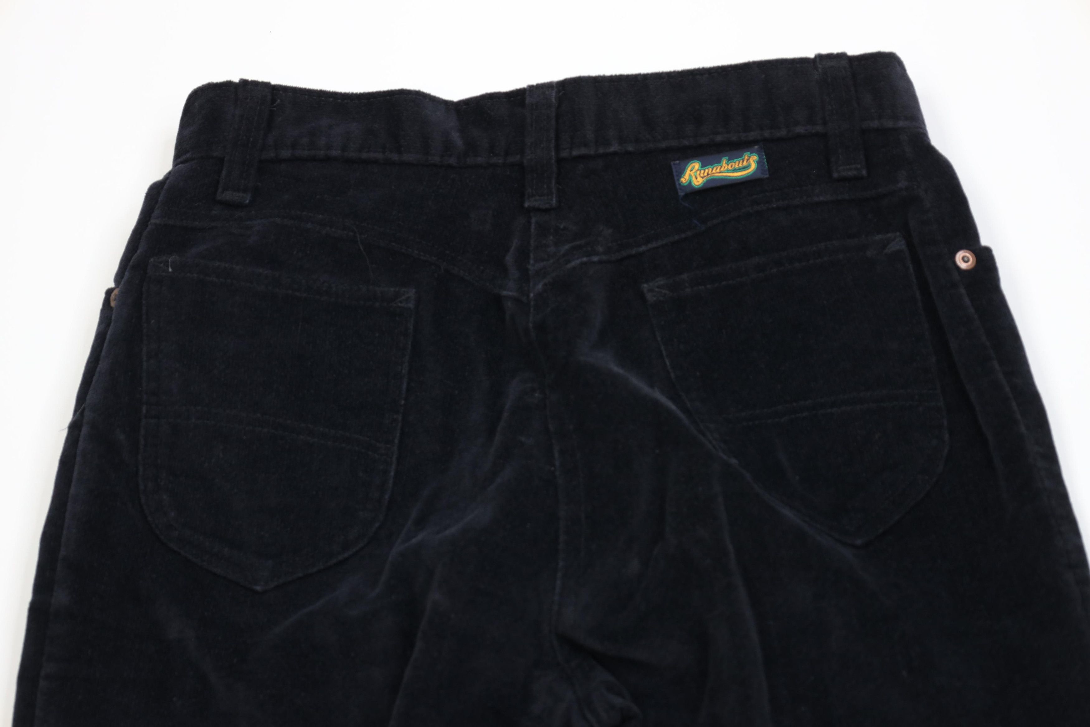 Vintage Vintage 60s 70s Streetwear Velour Corduroy Wide Leg Pants Size 36" / US 14 / IT 50 - 9 Thumbnail