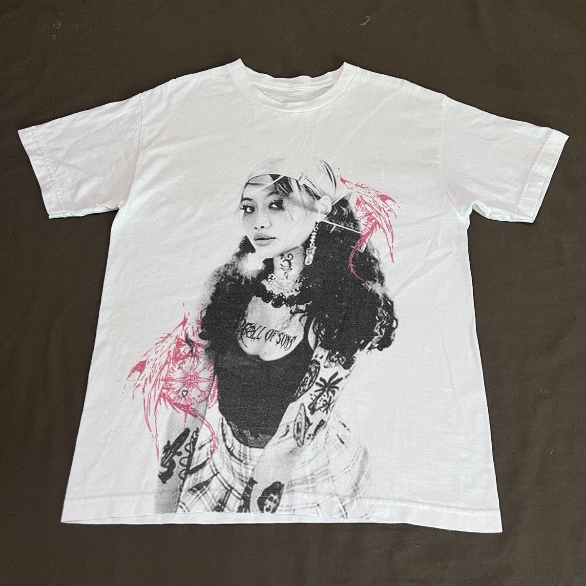 Seditionaries Vintage Y2K Fall of sons Tee Punk sexy girl Fashion tattoo Size US M / EU 48-50 / 2 - 1 Thumbnail