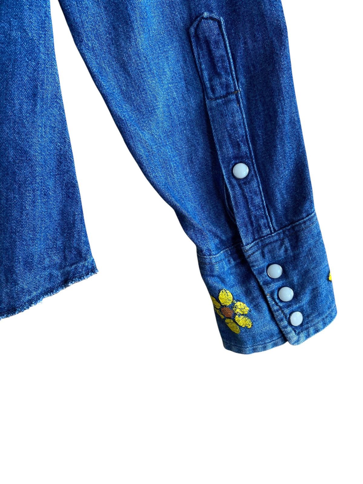 Wrangler Vintage Brand Wrangler Hand Printed Made In Usa 1970s Size US L / EU 52-54 / 3 - 6 Thumbnail