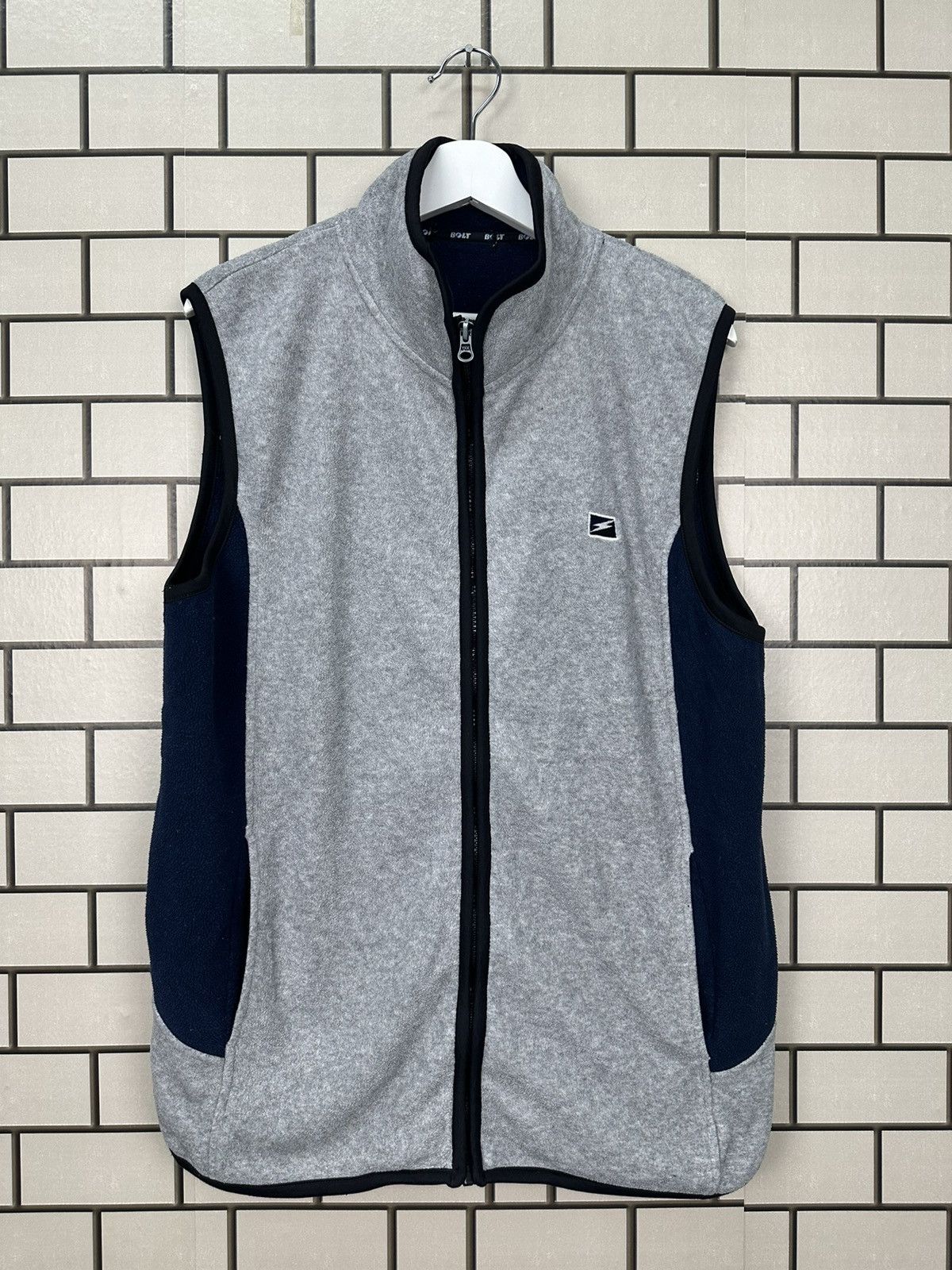 Lightning Bolt Lighting Bolt Fleece Vest Jacket Size US M / EU 48-50 / 2 - 1 Thumbnail