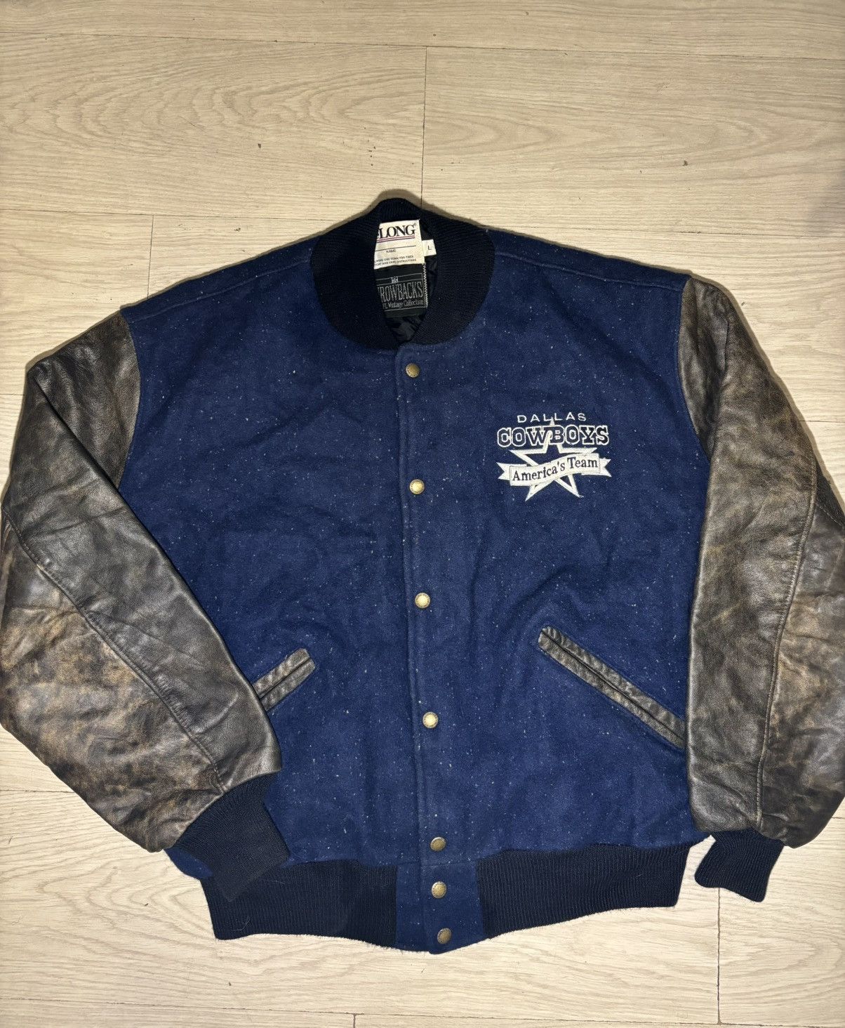 Delong Vintage Dallas Cowboys Jacket – NFL | Size L y2k Size US L / EU 52-54 / 3 - 2 Thumbnail