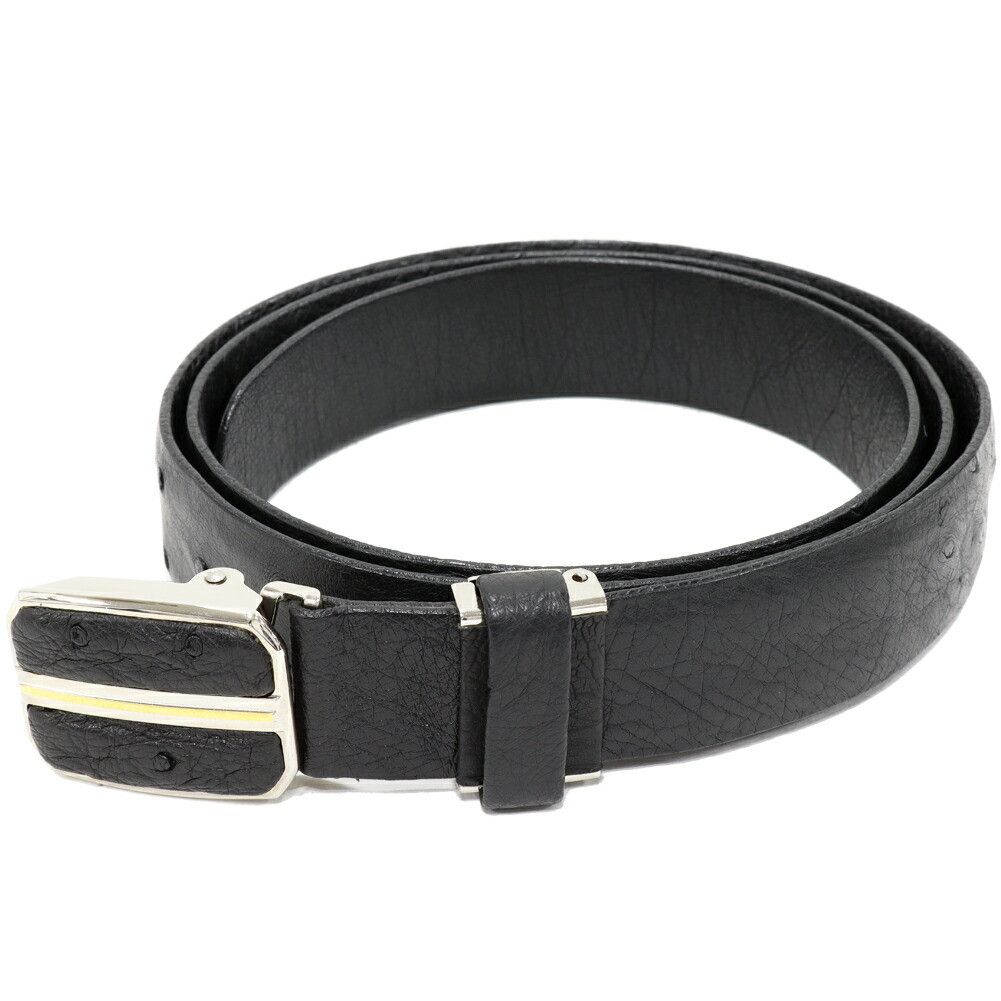 Other Other Ostrich Belt Natural Material Belt DUTY FREE for USA Size ONE SIZE - 1 Thumbnail