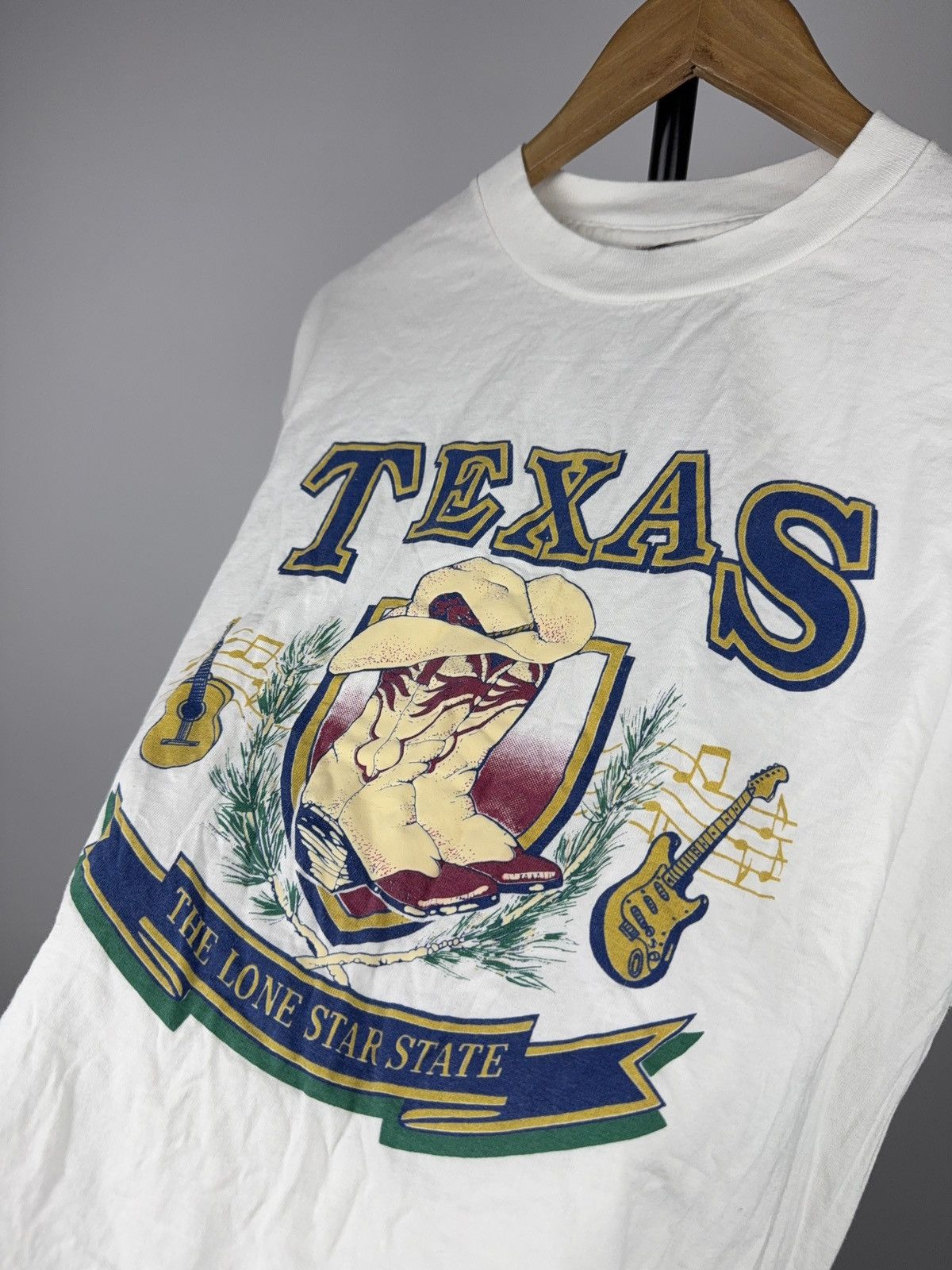 Vintage Vintage Retro Western 90s Texas Lone Star State T-Shirt USA Size US XL / EU 56 / 4 - 13 Thumbnail