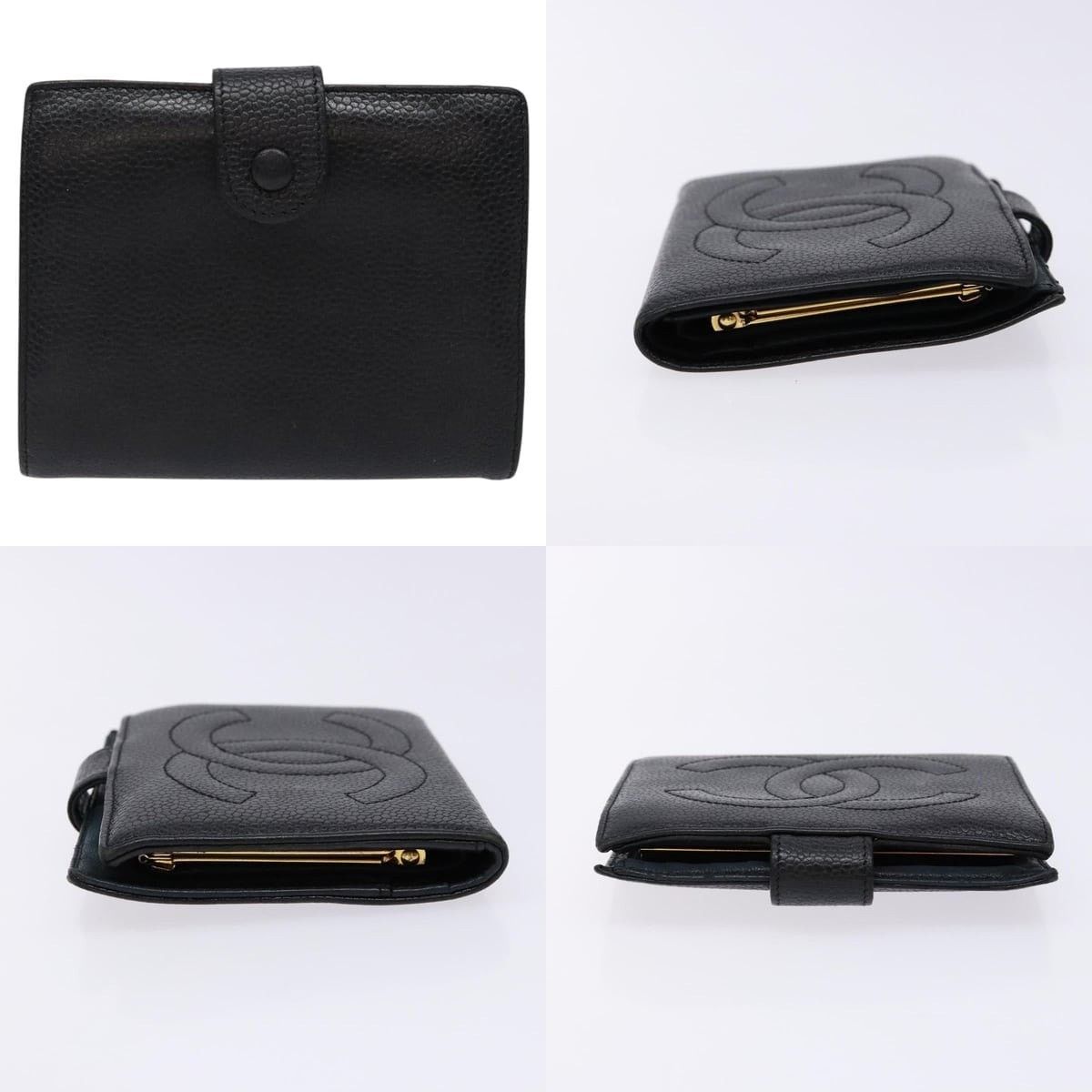 Chanel Chanel Caviar Bifold Wallet Size ONE SIZE - 3 Thumbnail