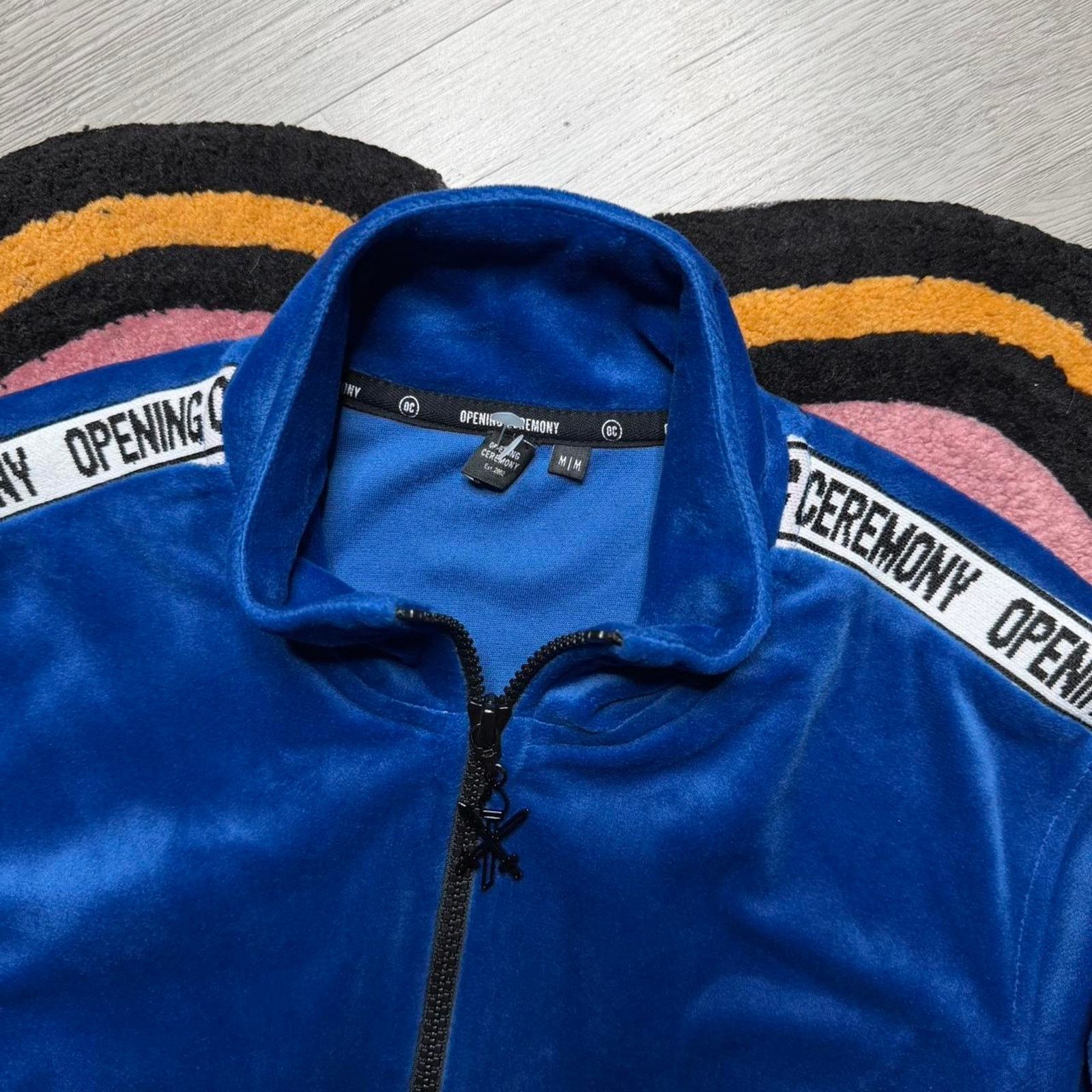 Opening Ceremony Opening Ceremony Full Zip Plush Velour Track Dress Medium Size M / US 6-8 / IT 42-44 - 3 Thumbnail