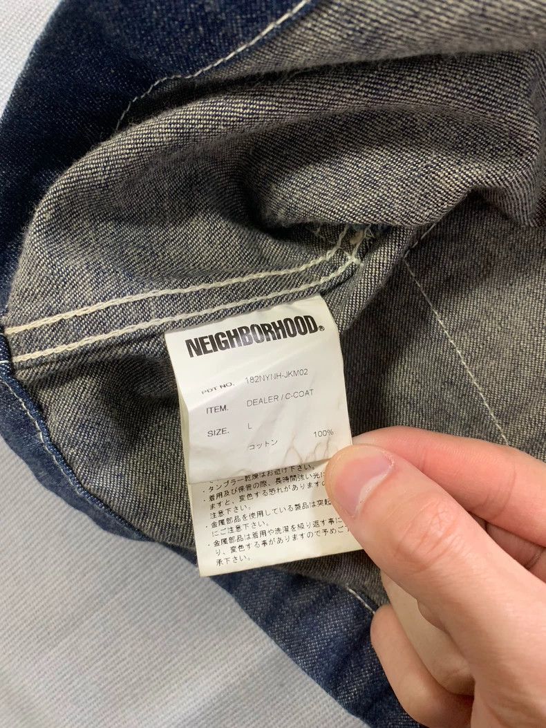 Neighborhood NEIGHBORHOOD Nissan Long Denim Jacket 2504-Nextarrow Size US L / EU 52-54 / 3 - 5 Thumbnail