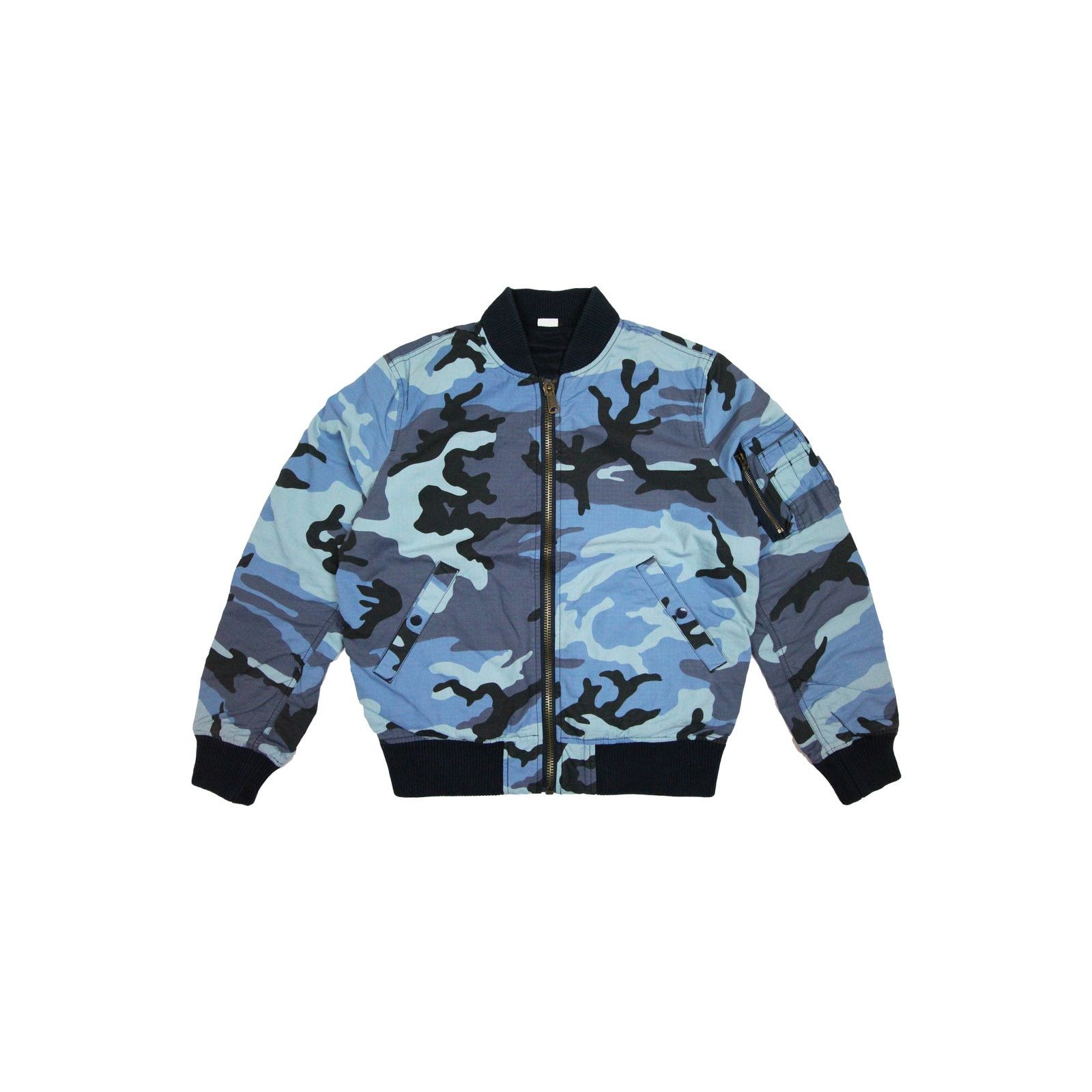 Supreme Supreme S/S15 Reversible Cotton MA-1 Bomber Jacket Size US S / EU 44-46 / 1 - 2 Thumbnail