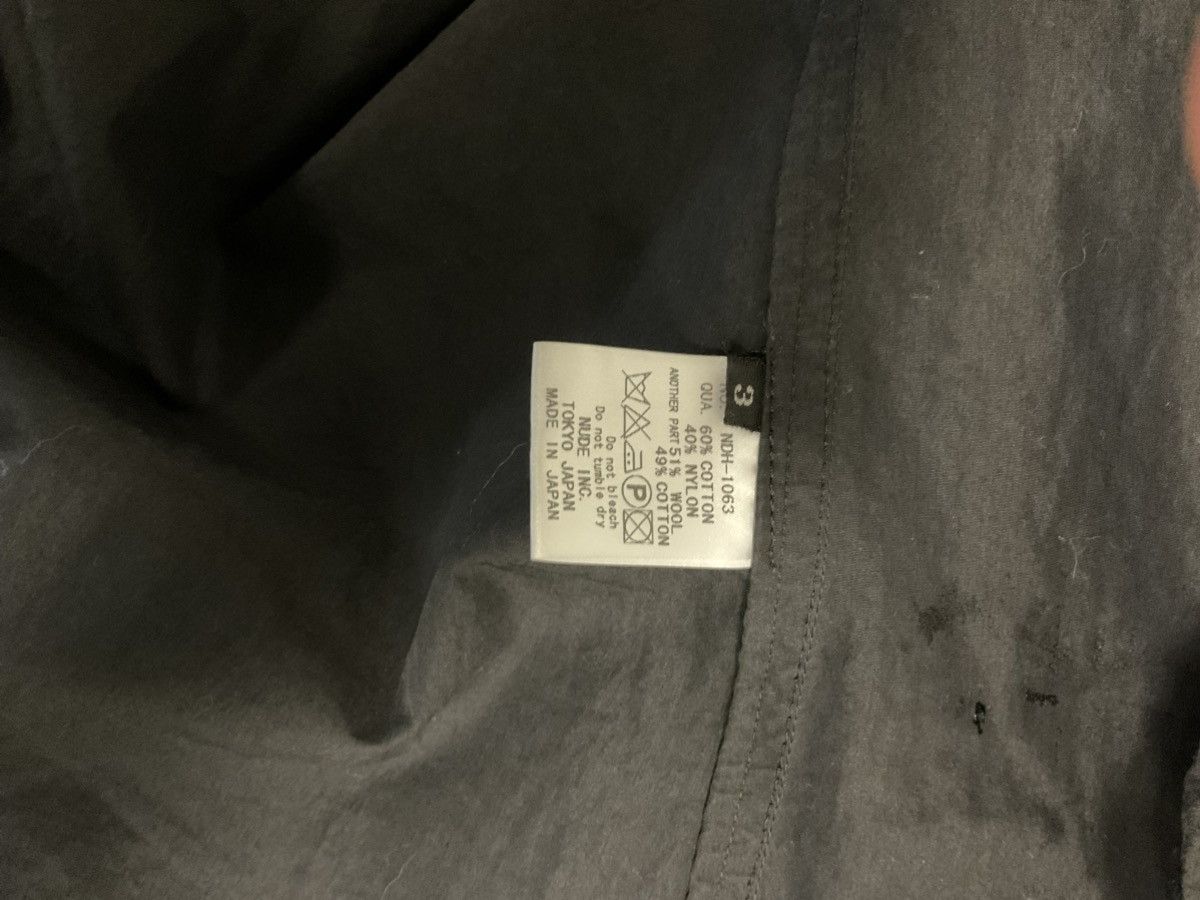 Nude: Masahiko Maruyama Black military coat Size US L / EU 52-54 / 3 - 3 Thumbnail