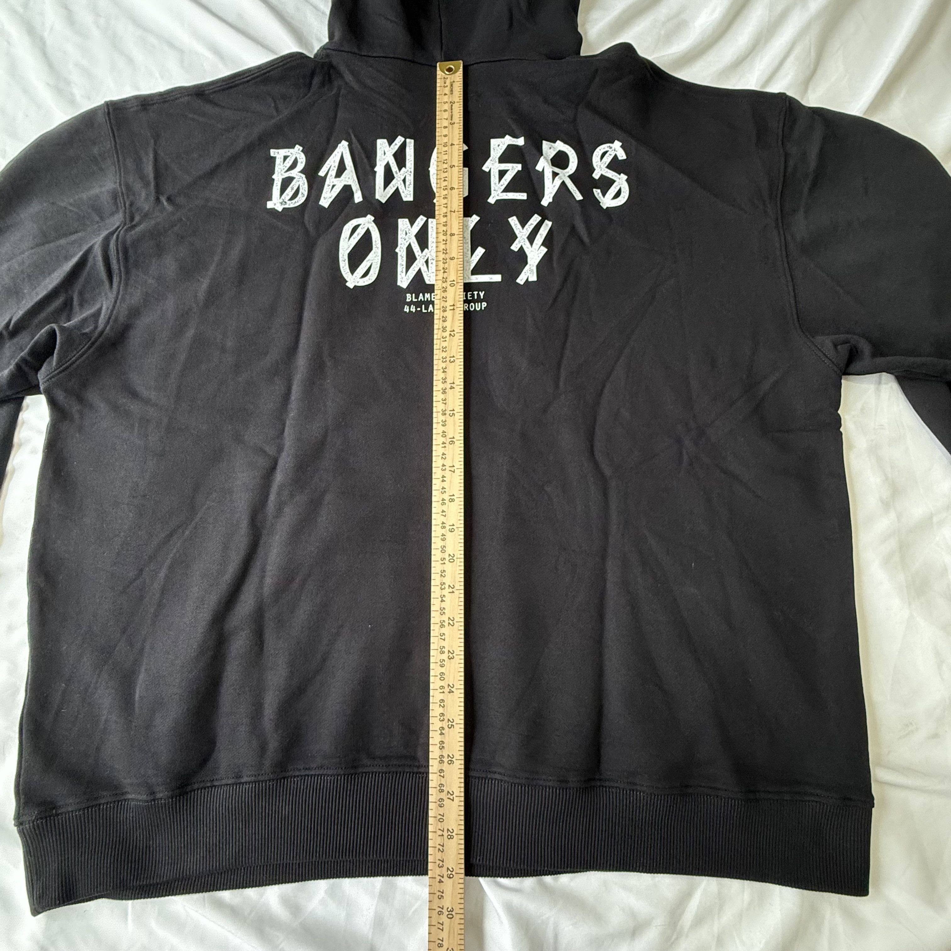 44 LABEL GROUP 44 Label Group "Bangers Only" Logo Graphic Hoodie Size US XXL / EU 58 / 5 - 9 Thumbnail