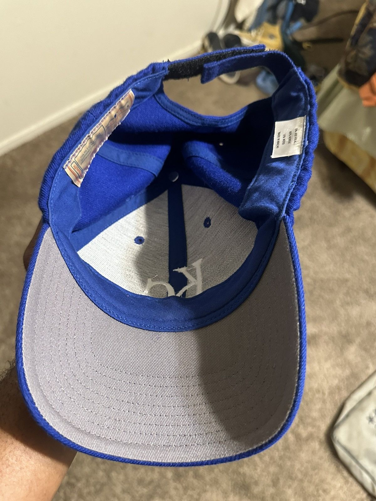 MLB × Vintage Vintage MLB Kansas City Royals “triple blue” hat 00s Size ONE SIZE - 6 Thumbnail