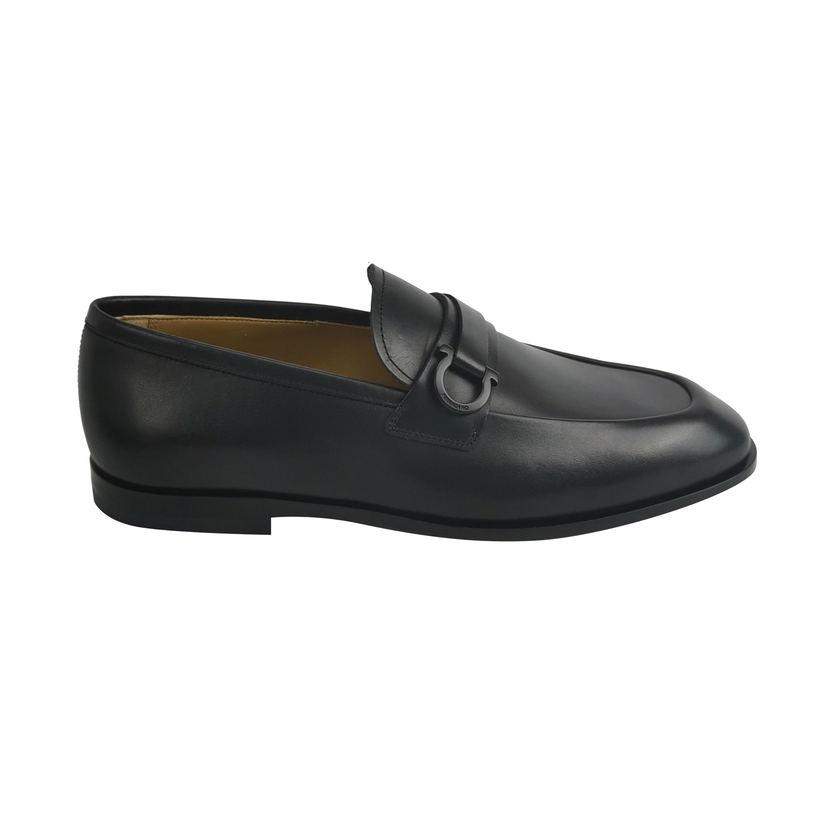 Salvatore Ferragamo Salvatore Ferragamo Gancini Leather Loafers Size 7.5 Size US 7 / EU 40 - 1 Thumbnail