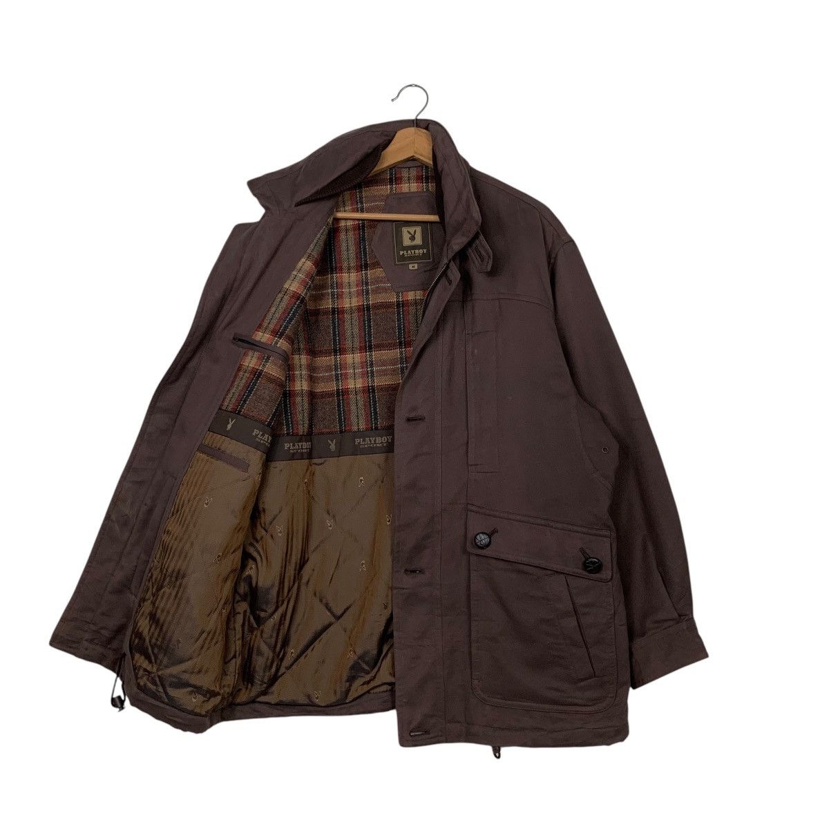 Playboy Vintage 90’s PLAYBOY Utility Casual Jacket #2532-C114 Size US M / EU 48-50 / 2 - 8 Thumbnail