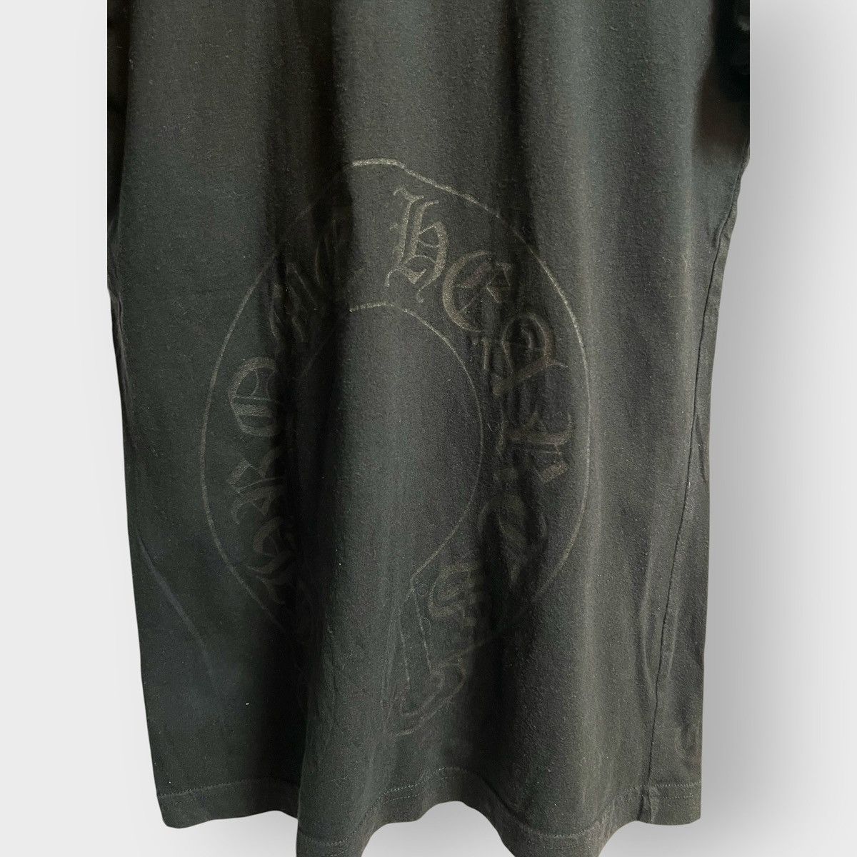 Chrome Hearts RARE! Chrome Hearts Red Horseshoe T-Shirt Black Size US M / EU 48-50 / 2 - 3 Thumbnail