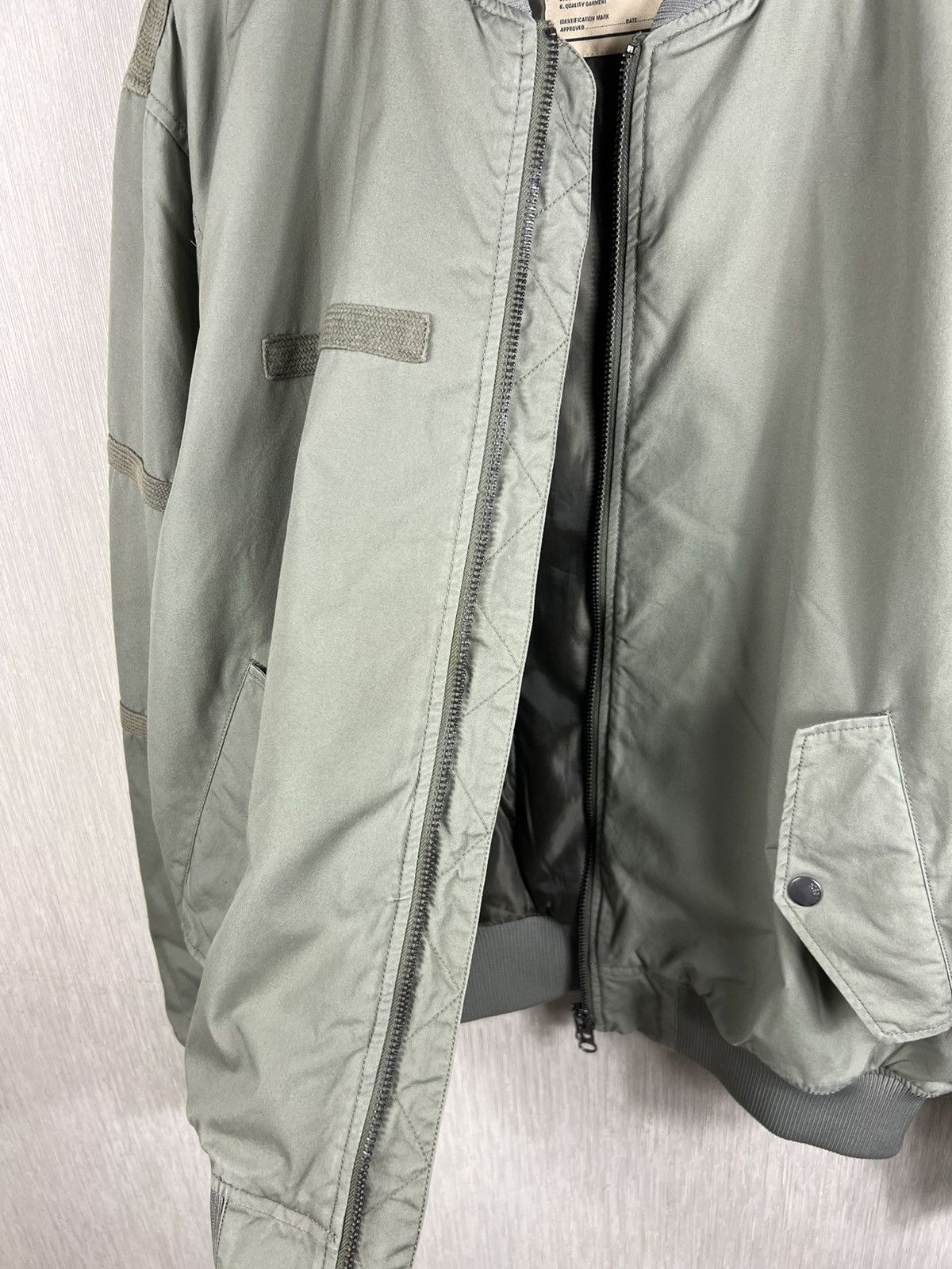 H&M Archive H&M military bomber M54 jacket bondage helmut lang Size US XL / EU 56 / 4 - 18 Thumbnail