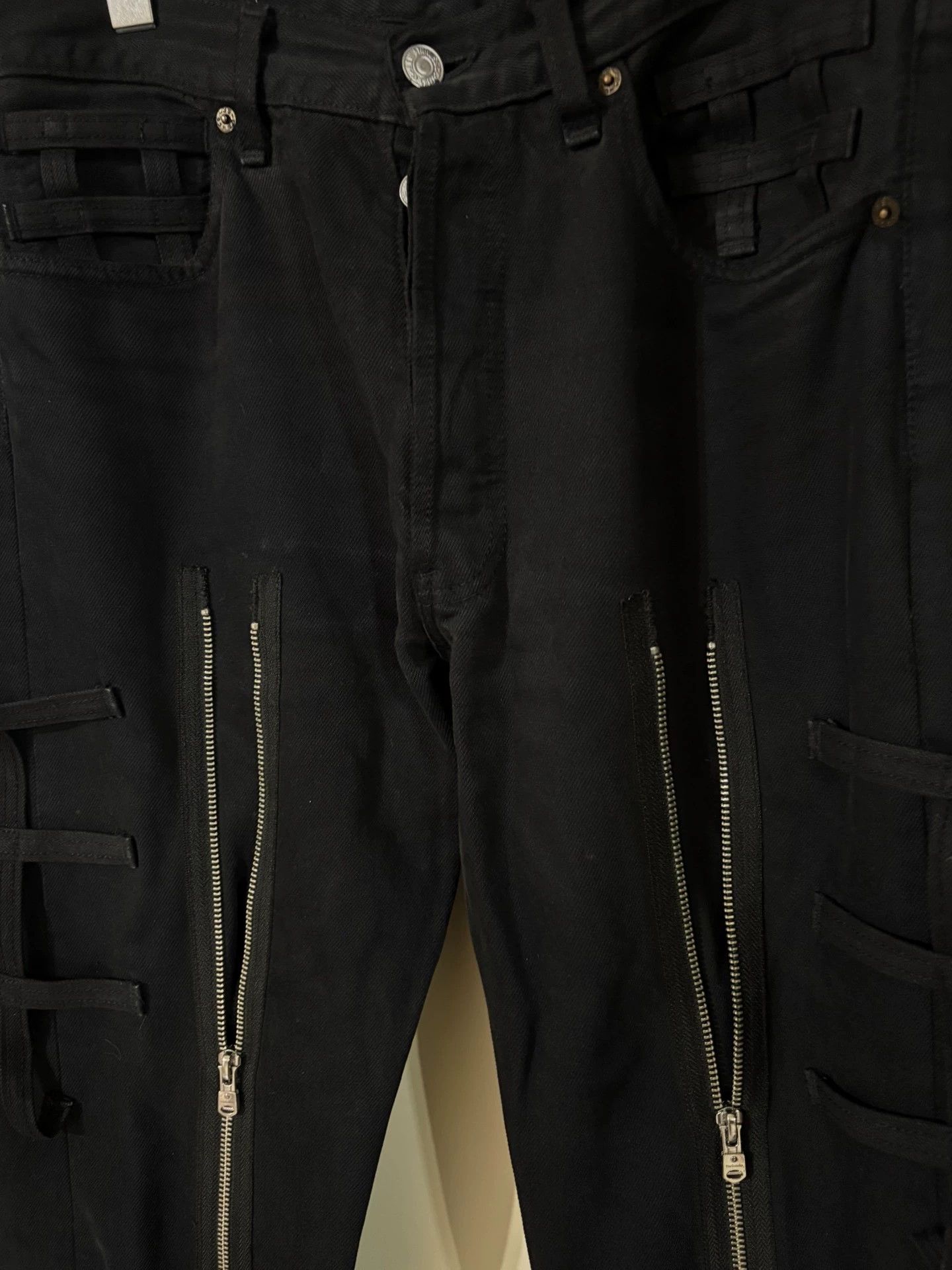 Takahiromiyashita The Soloist. The Soloist 21 1st Run 501 Vintage Zip Denim Jeans 48 28-30 Size US 29 - 2 Thumbnail