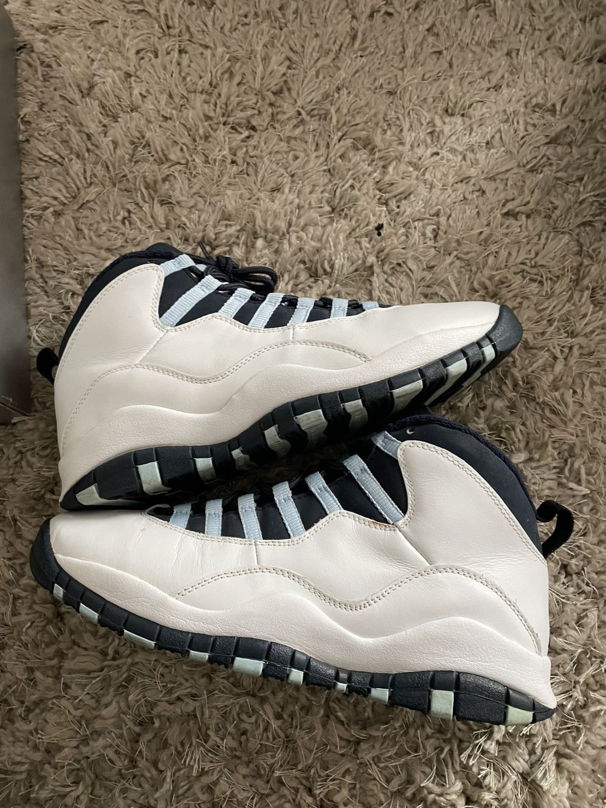 Jordan Brand Jordan 10 Ice Blue 2005 Size US 9.5 / EU 42-43 - 2 Thumbnail