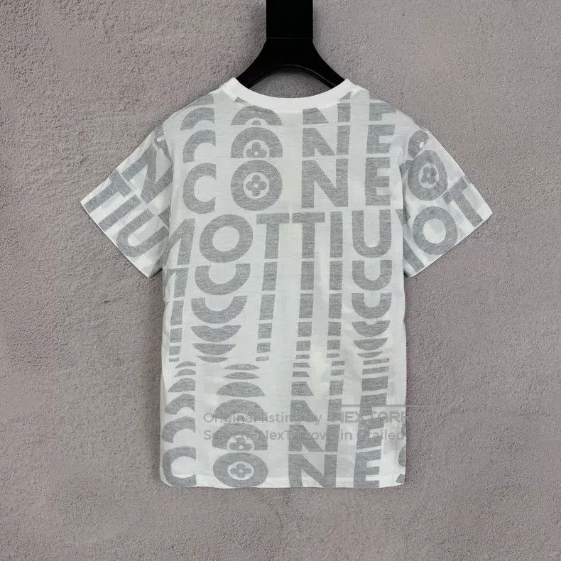 Louis Vuitton Louis Vuitton White Grey Bullet Screen Full of Big Logo Ch Size US XS / EU 42 / 0 - 2 Thumbnail