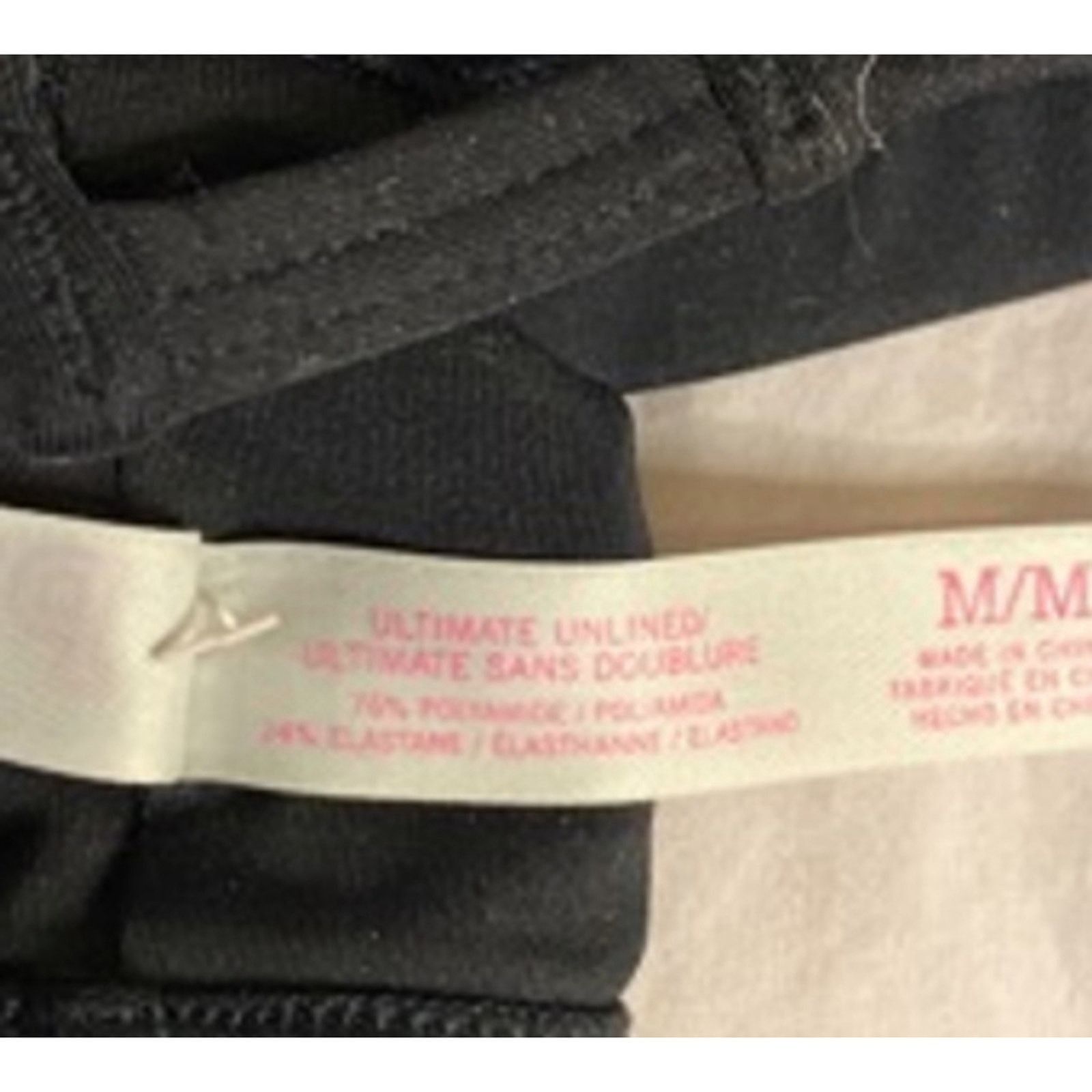 Pink Y2K Black Strappy Sports Bra PINK Victoria’s Secret M Size ONE SIZE - 6 Thumbnail