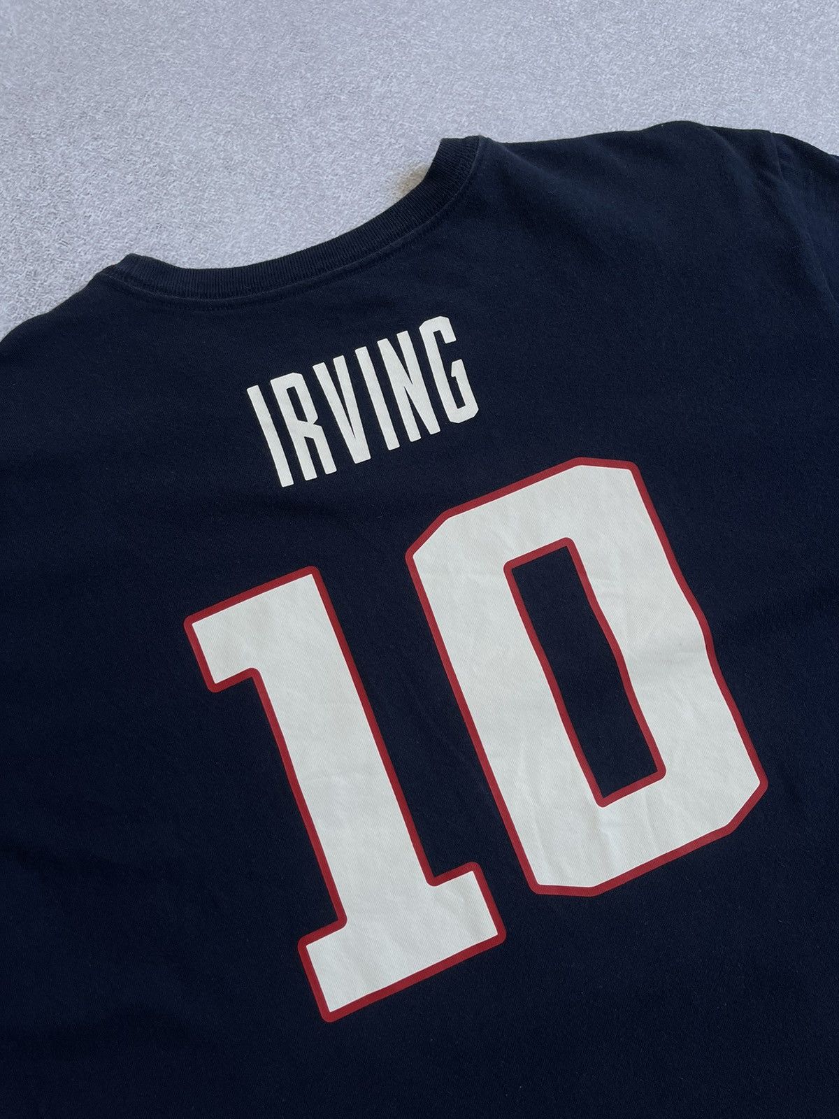 Nike Vintage Nike Team USA Kyrie Irving #10 Cotton Jersey T-shirt Size US XL / EU 56 / 4 - 10 Thumbnail