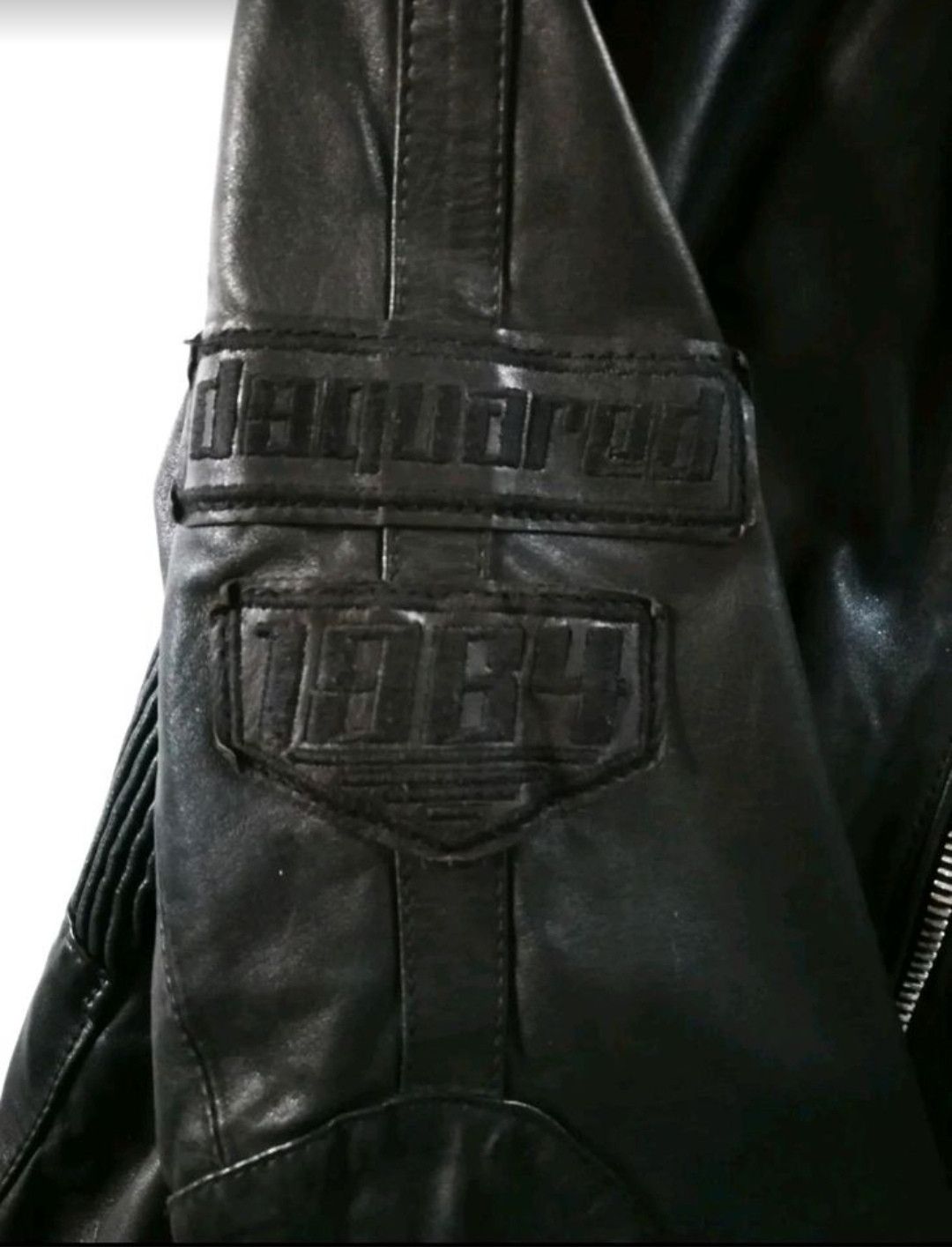 Dsquared2 ORIGINAL DSQUARED2 S/S 08 MOTORCYCLE BIKER LEATHER JACKET 52 Size US L / EU 52-54 / 3 - 6 Thumbnail