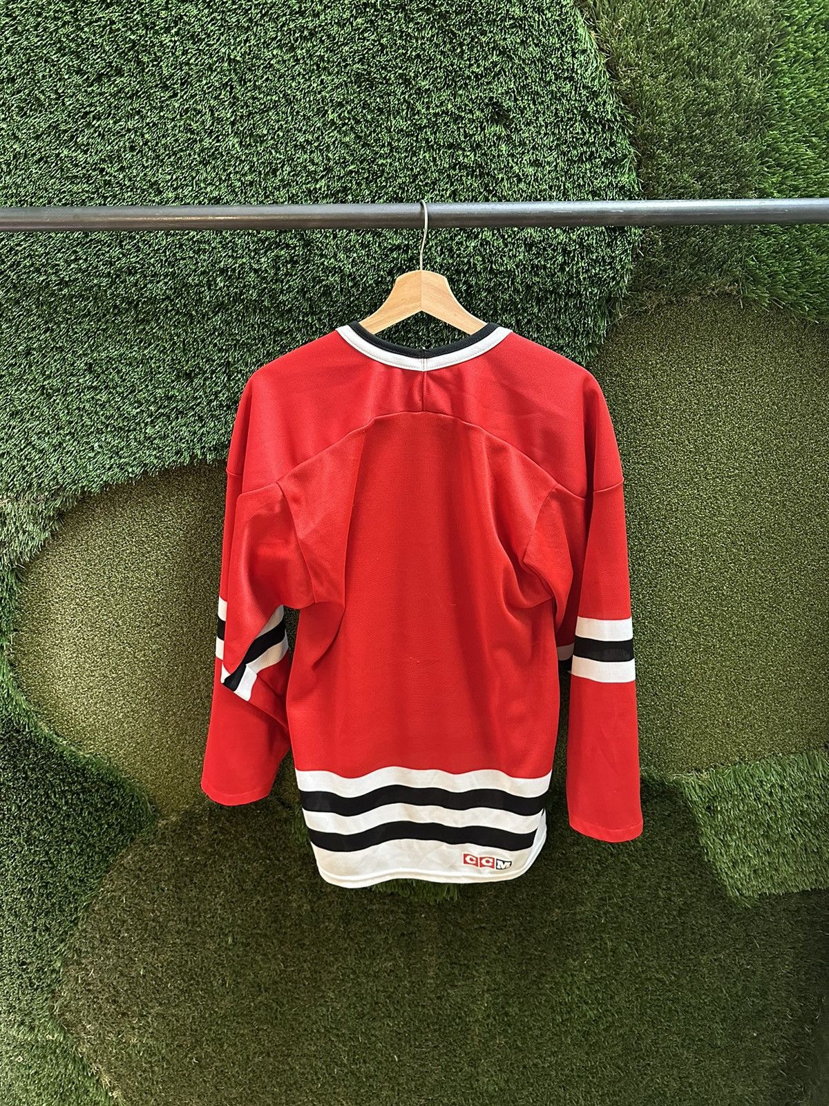 Ccm × NHL × Vintage Vintage 1980s NHL CCM Chicago Blackhawks Hockey Jersey Size US S / EU 44-46 / 1 - 2 Thumbnail