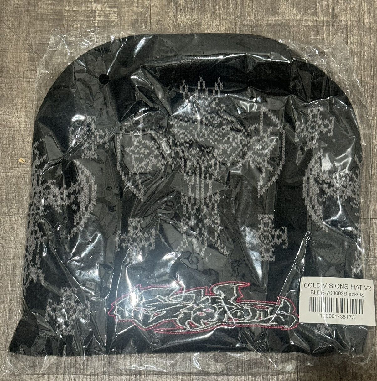 Drain Gang Bladee Cold Vision Beanie Size ONE SIZE - 4 Thumbnail