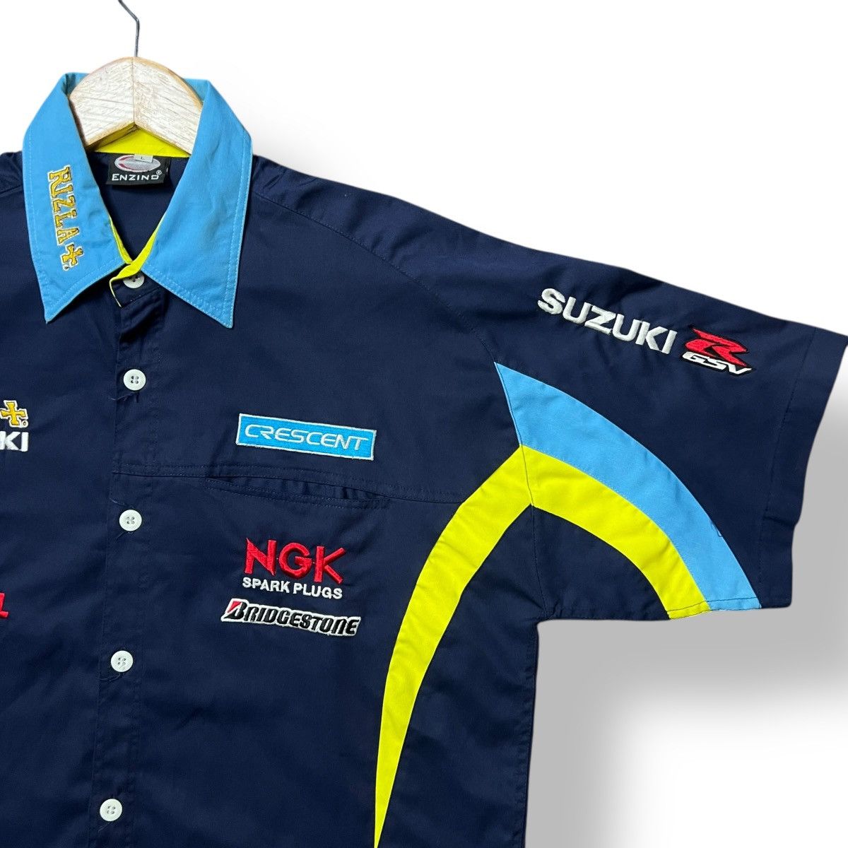 Gear for Sports Rizla Suzuki Pitshirt Size US L / EU 52-54 / 3 - 3 Thumbnail