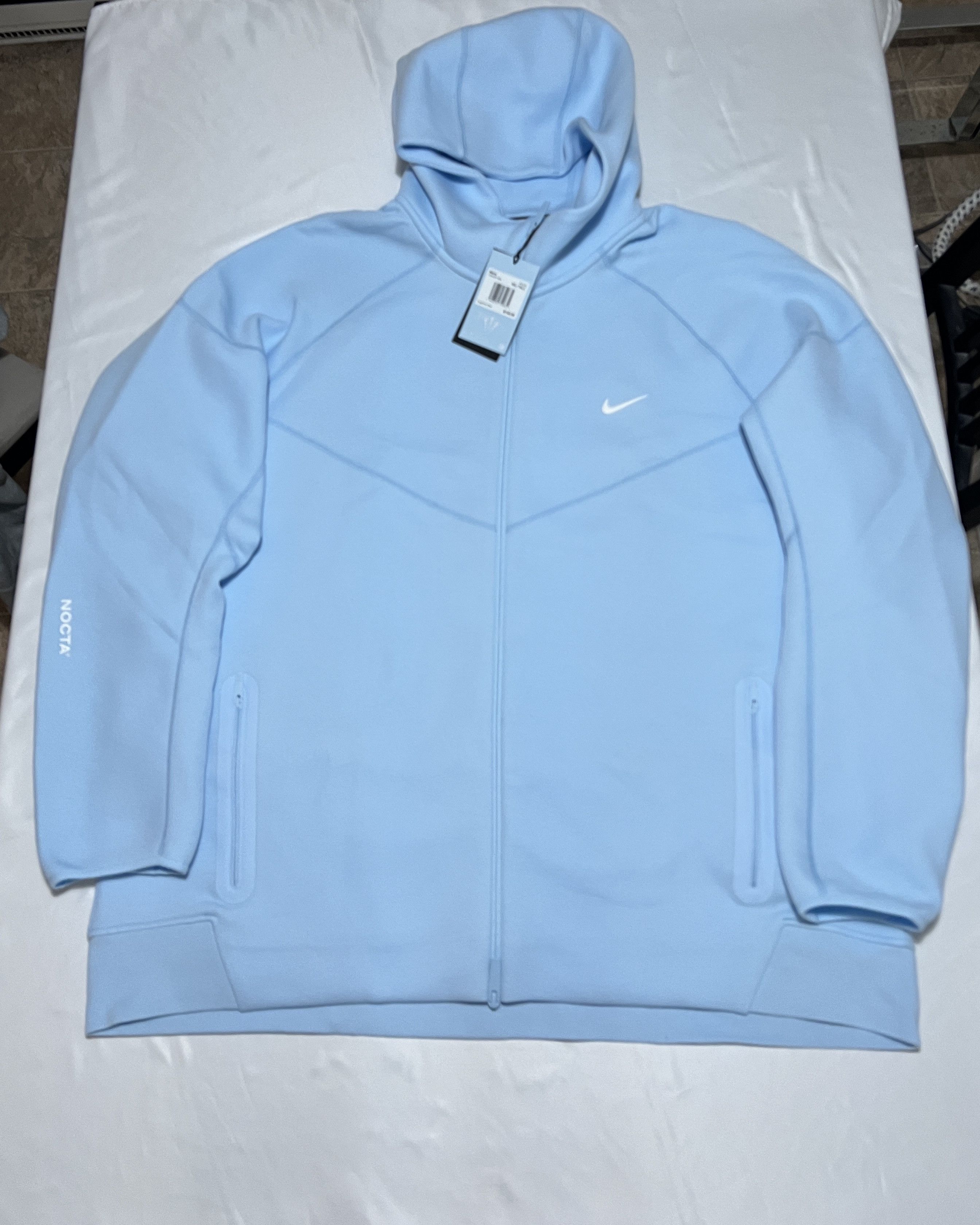 Drake Nike x NOCTA Tech Fleece Hoodie Cobalt Blue Tint XXXL Tall Size US XXL / EU 58 / 5 - 1 Thumbnail