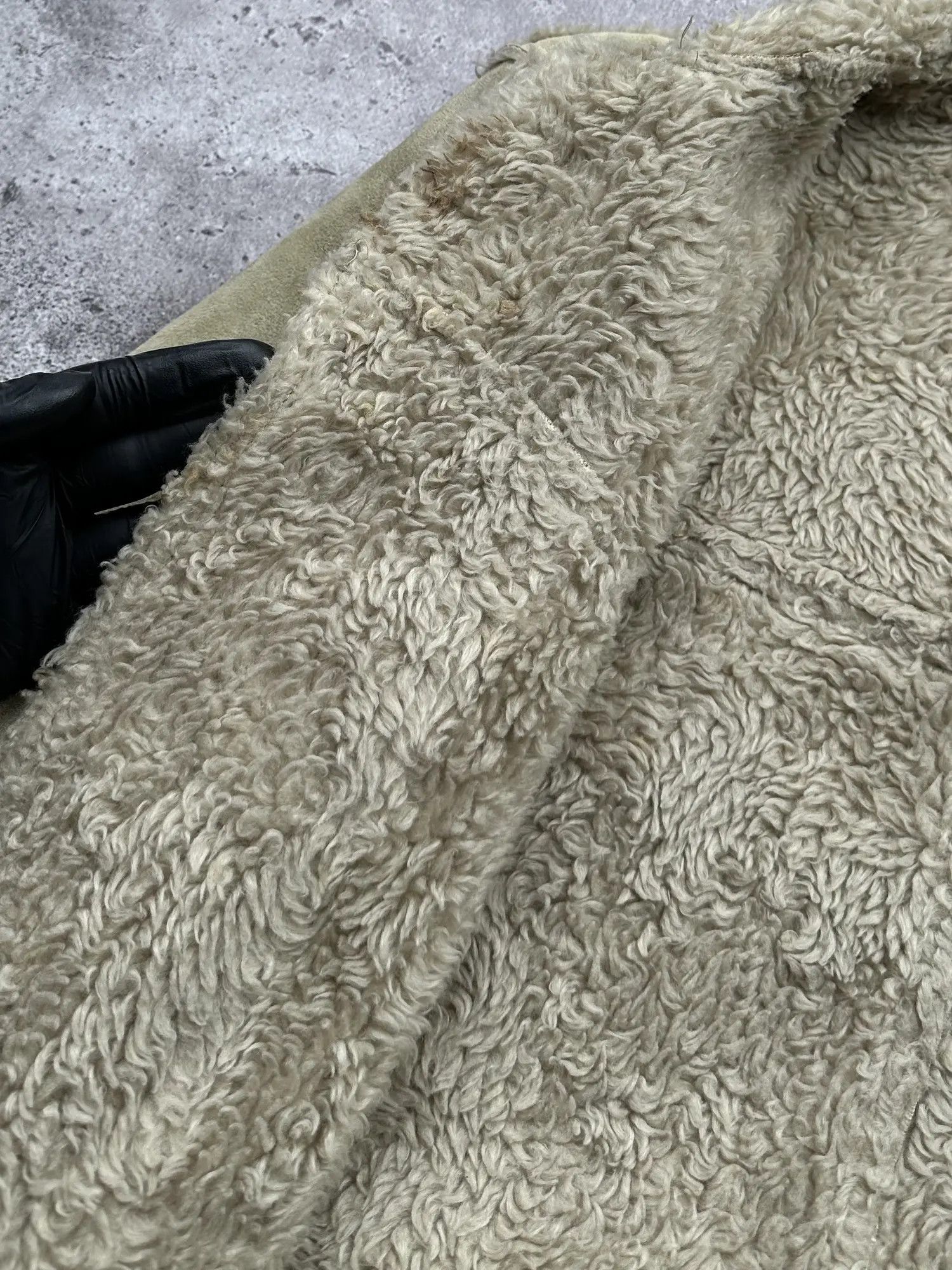 Japanese Brand Vintage Faux Sheepskin Coat C473(V41) Size US S / EU 44-46 / 1 - 9 Thumbnail