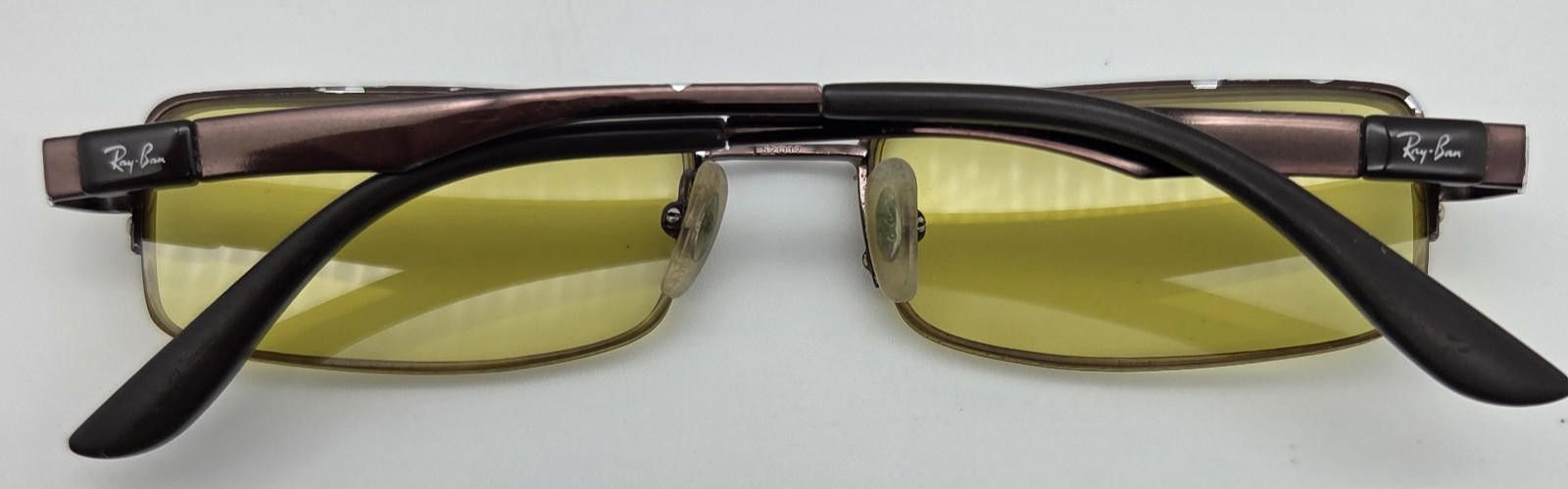 RayBan Ray Ban RB 6156 2511 Half Frame Rectangular FRAMES 52-17-140 Size ONE SIZE - 2 Thumbnail