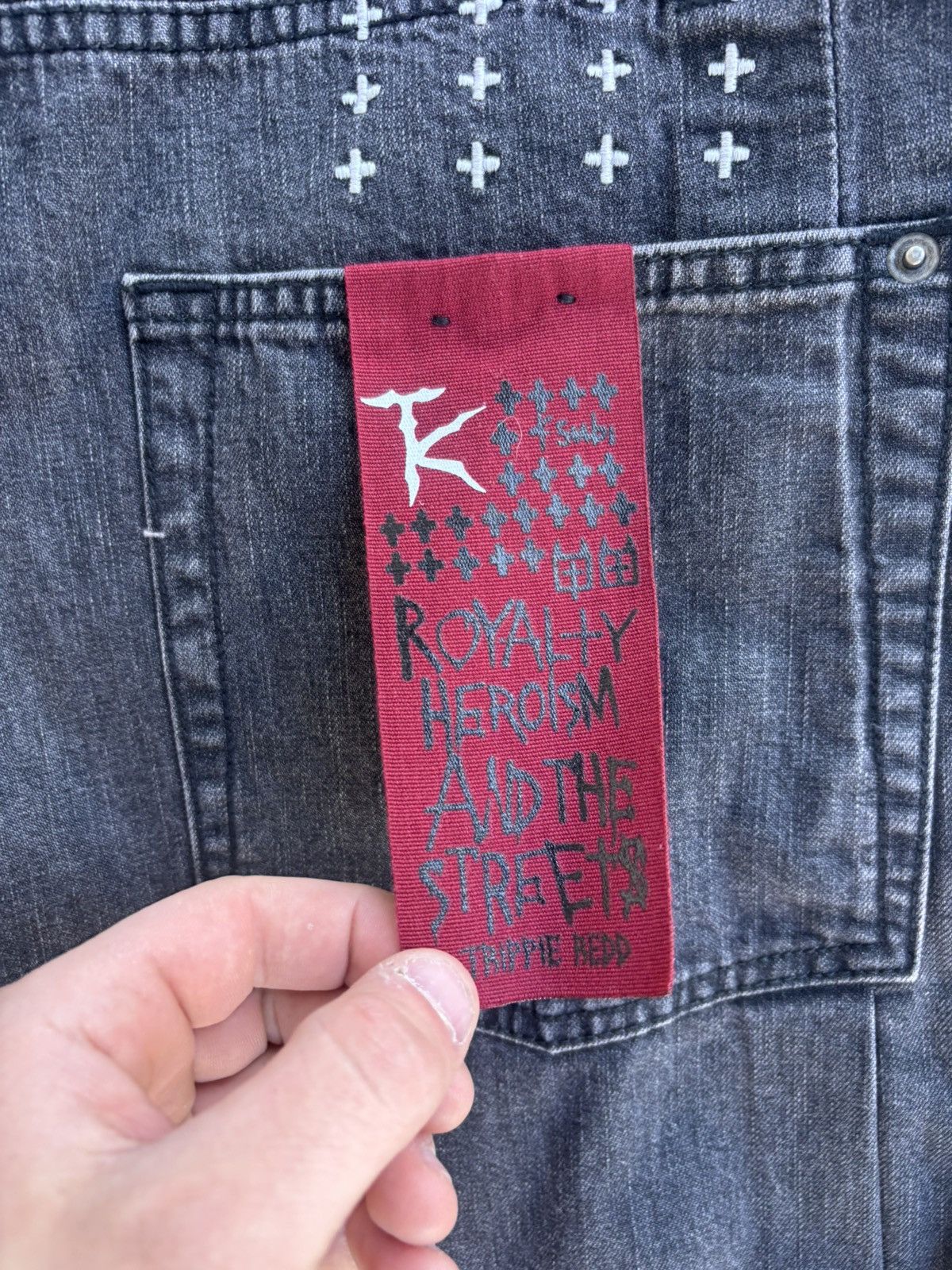 Ksubi Ksubi x trippie red with tags 32” Size US 32 / EU 48 - 4 Thumbnail
