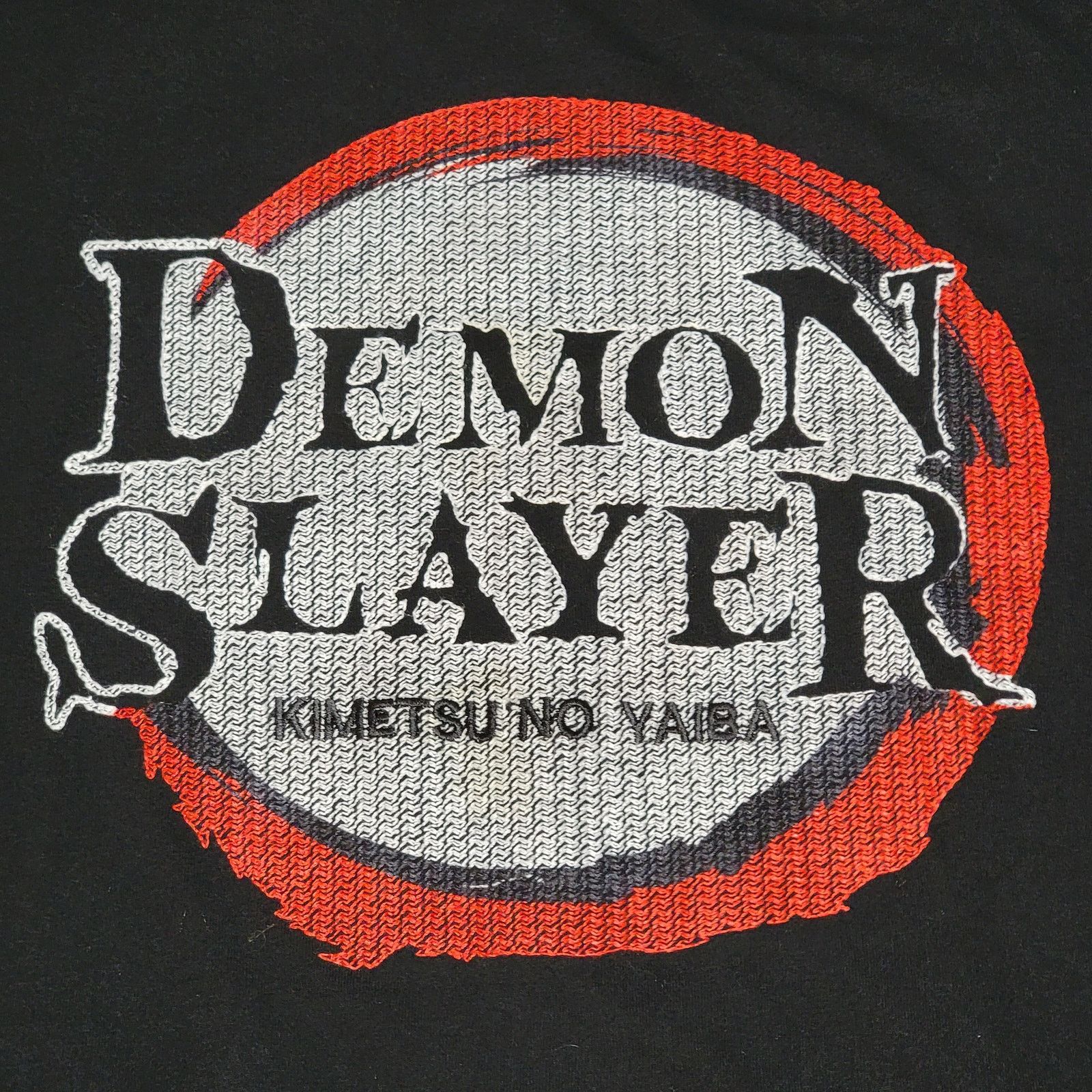 Other Demon Slayer Unisex Tee w/ Embroidered Logo - Large (42/44) Size US L / EU 52-54 / 3 - 2 Thumbnail