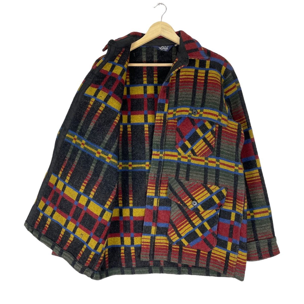 Woolrich Woolen Mills ☀️WOOLRICH STRIPES COLORWAY MULTI POCKET JACKET LIKE FILSON Size US M / EU 48-50 / 2 - 9 Thumbnail