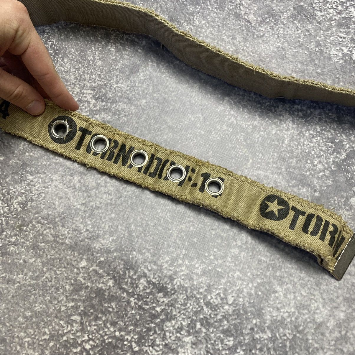 Other Vintage Millitary Avantgarde Streetwear 90’s belt Size ONE SIZE - 2 Thumbnail