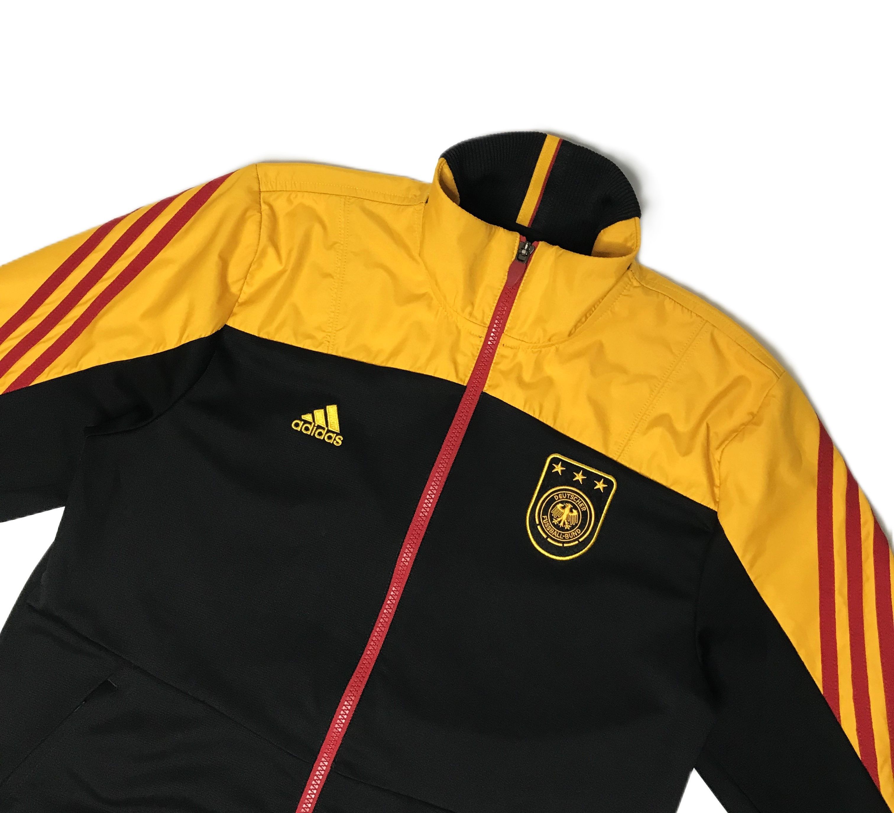 Adidas Germany 2011-12 Adidas Track Jacket Zip Small Size US S / EU 44-46 / 1 - 3 Thumbnail