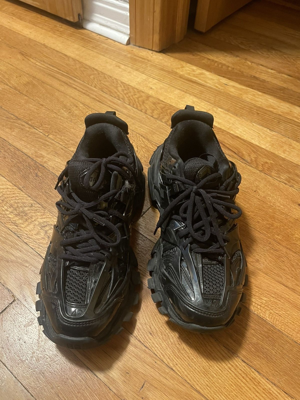 Balenciaga Balenciaga Track “Black Pattened” Size US 9.5 / EU 42-43 - 8 Thumbnail