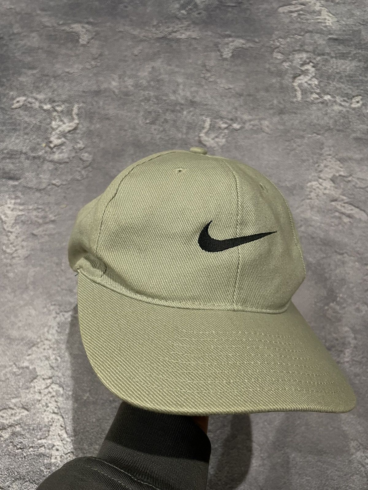 Nike × Vintage Vintage 90s Nike Cap Center Swoosh Size ONE SIZE - 2 Thumbnail