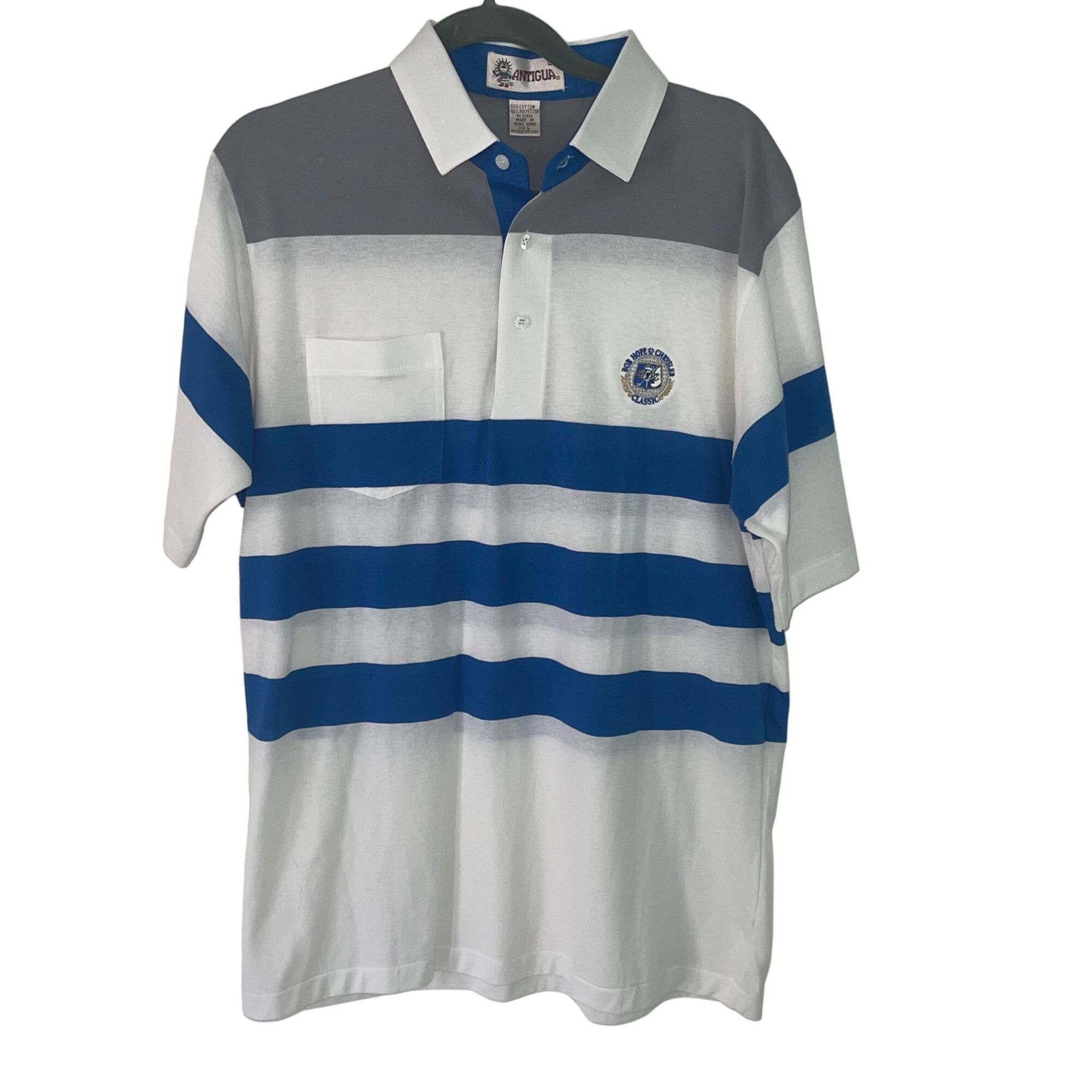 Antigua Antigua Vintage Mens Polo Shirt Size Large Size US L / EU 52-54 / 3 - 8 Thumbnail